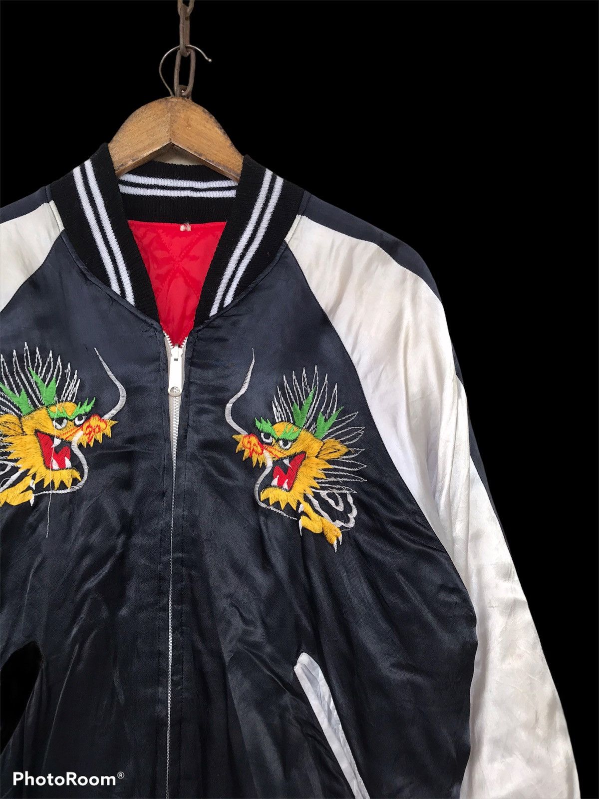 Vintage ⏰Offernow❗️Vintage Sukajan Dragon Zipper Jacket Size US M / EU 48-50 / 2 - 5 Thumbnail