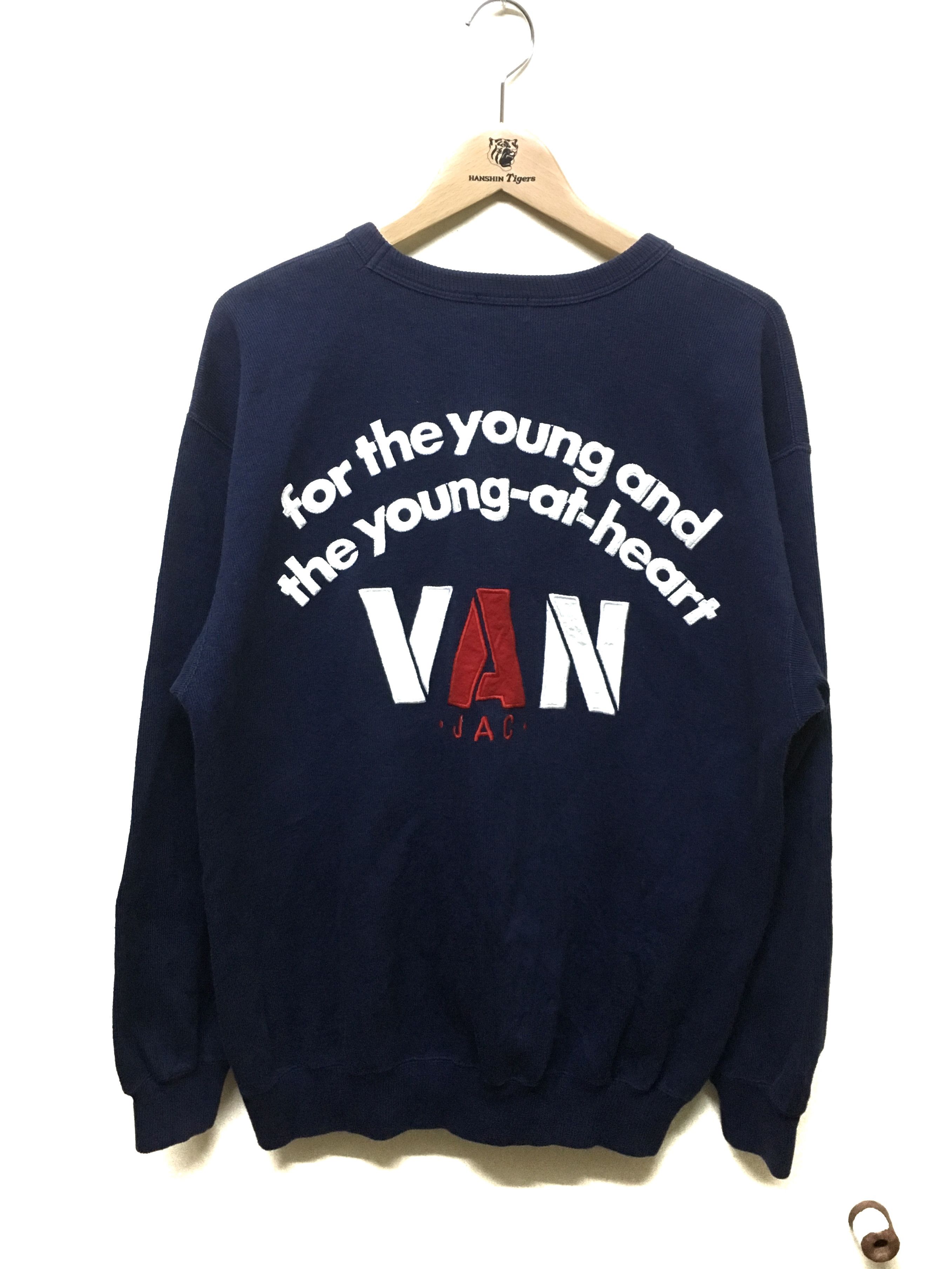 Vintage Japanese Van Jac Big Embroidery Junya Watanabe