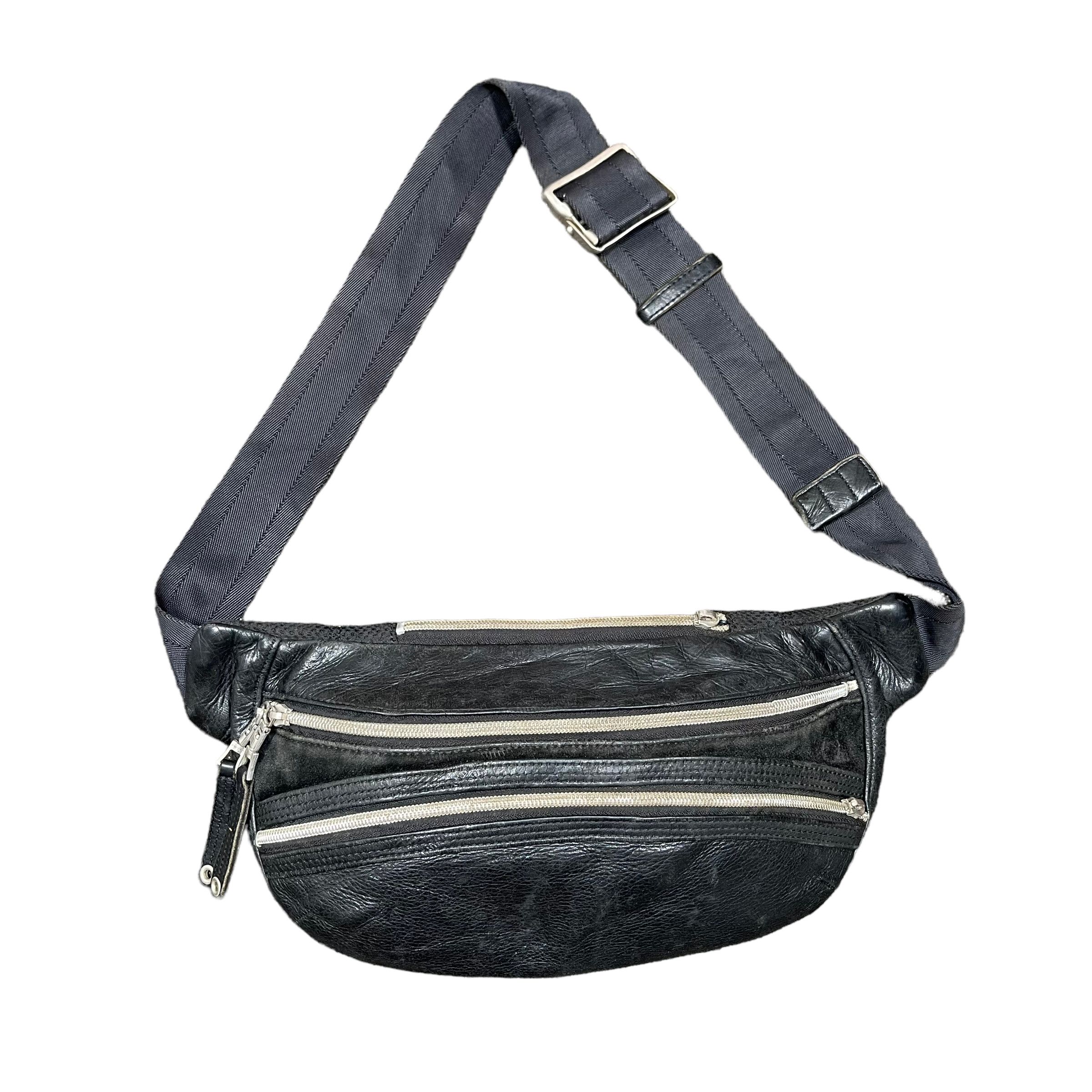 Genuine Leather × MasterPiece × Porter Masterpiece 🇯🇵 Genuine Leather Waist Pouch Bag Size ONE SIZE - 1 Thumbnail