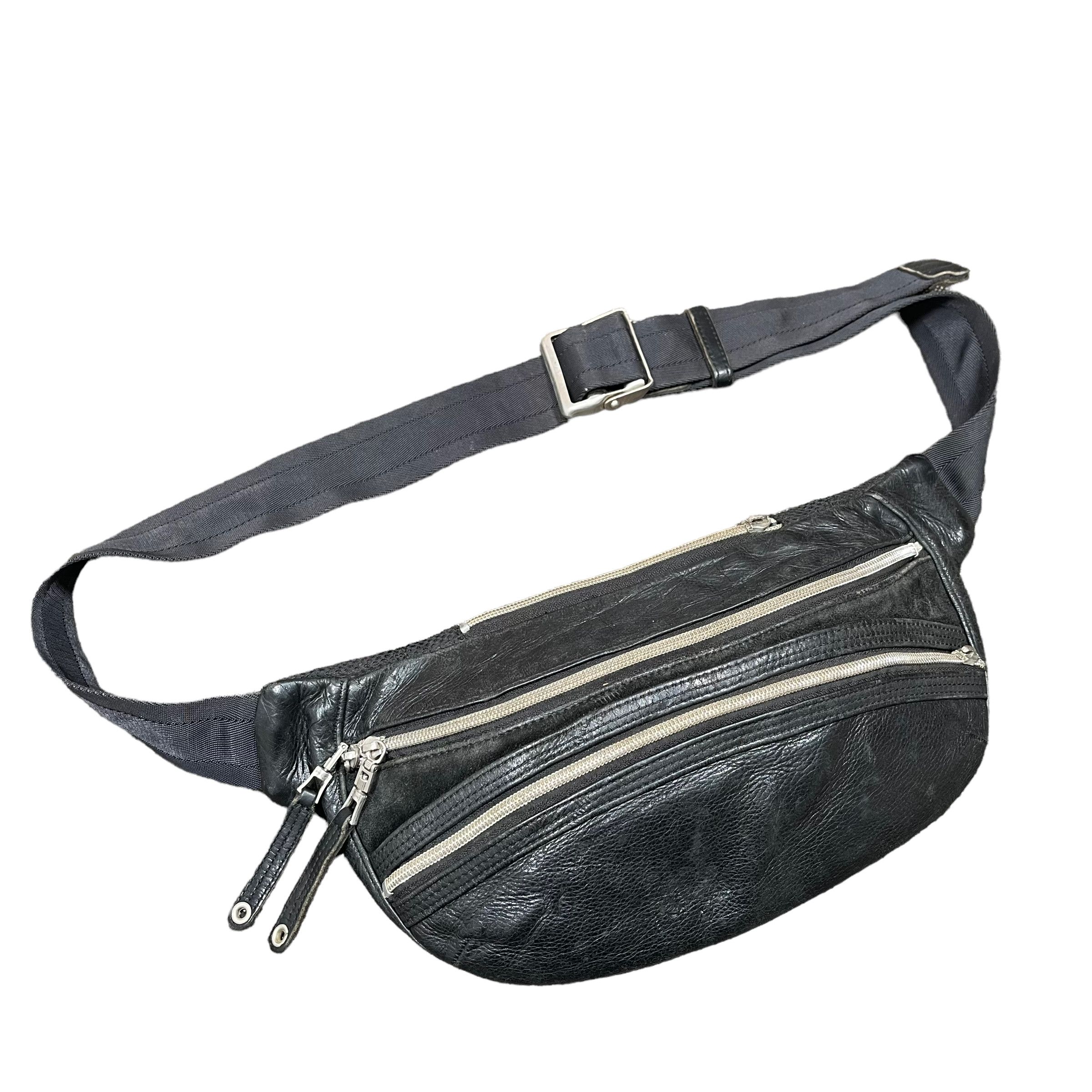 Genuine Leather × MasterPiece × Porter Masterpiece 🇯🇵 Genuine Leather Waist Pouch Bag Size ONE SIZE - 4 Thumbnail