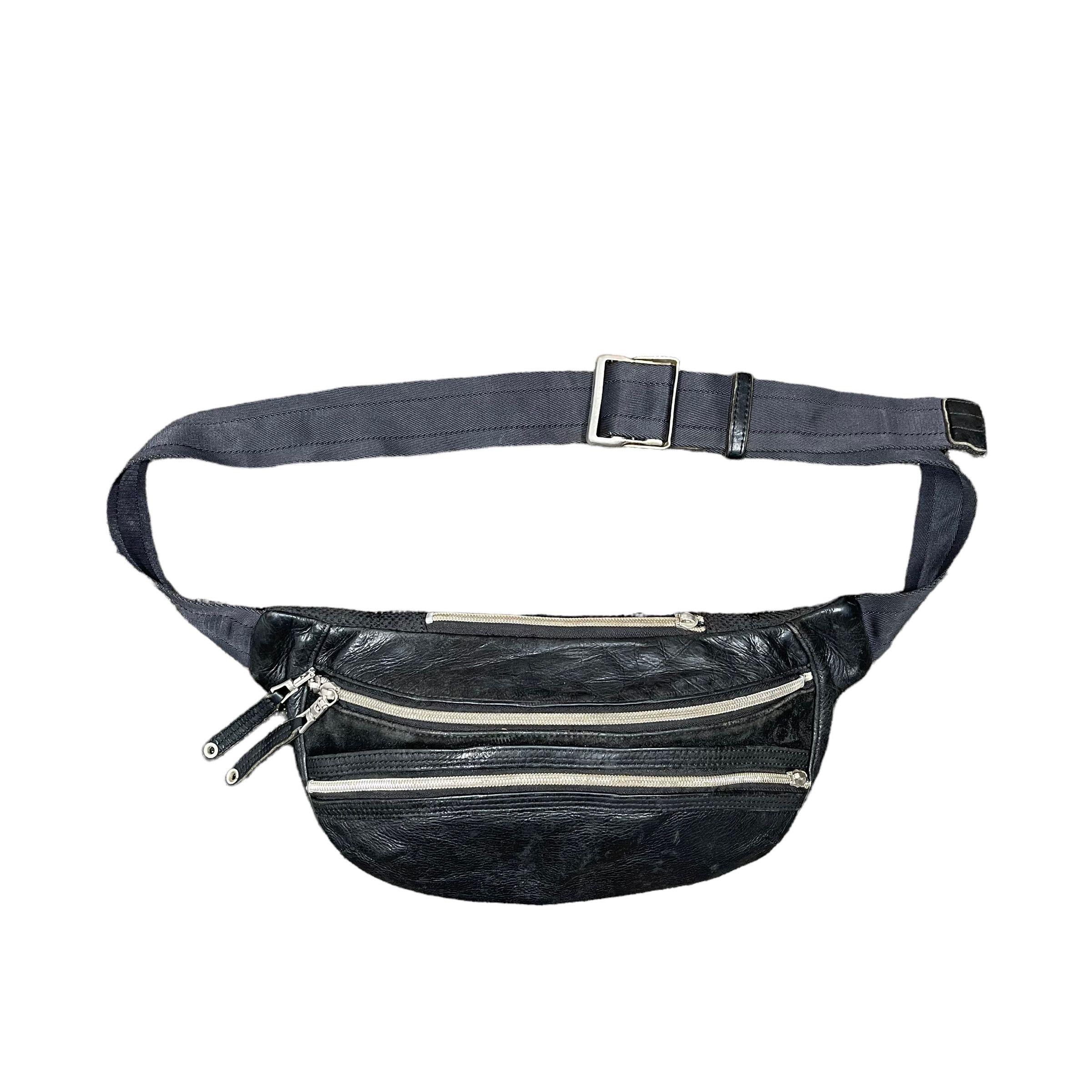 Genuine Leather × MasterPiece × Porter Masterpiece 🇯🇵 Genuine Leather Waist Pouch Bag Size ONE SIZE - 3 Thumbnail