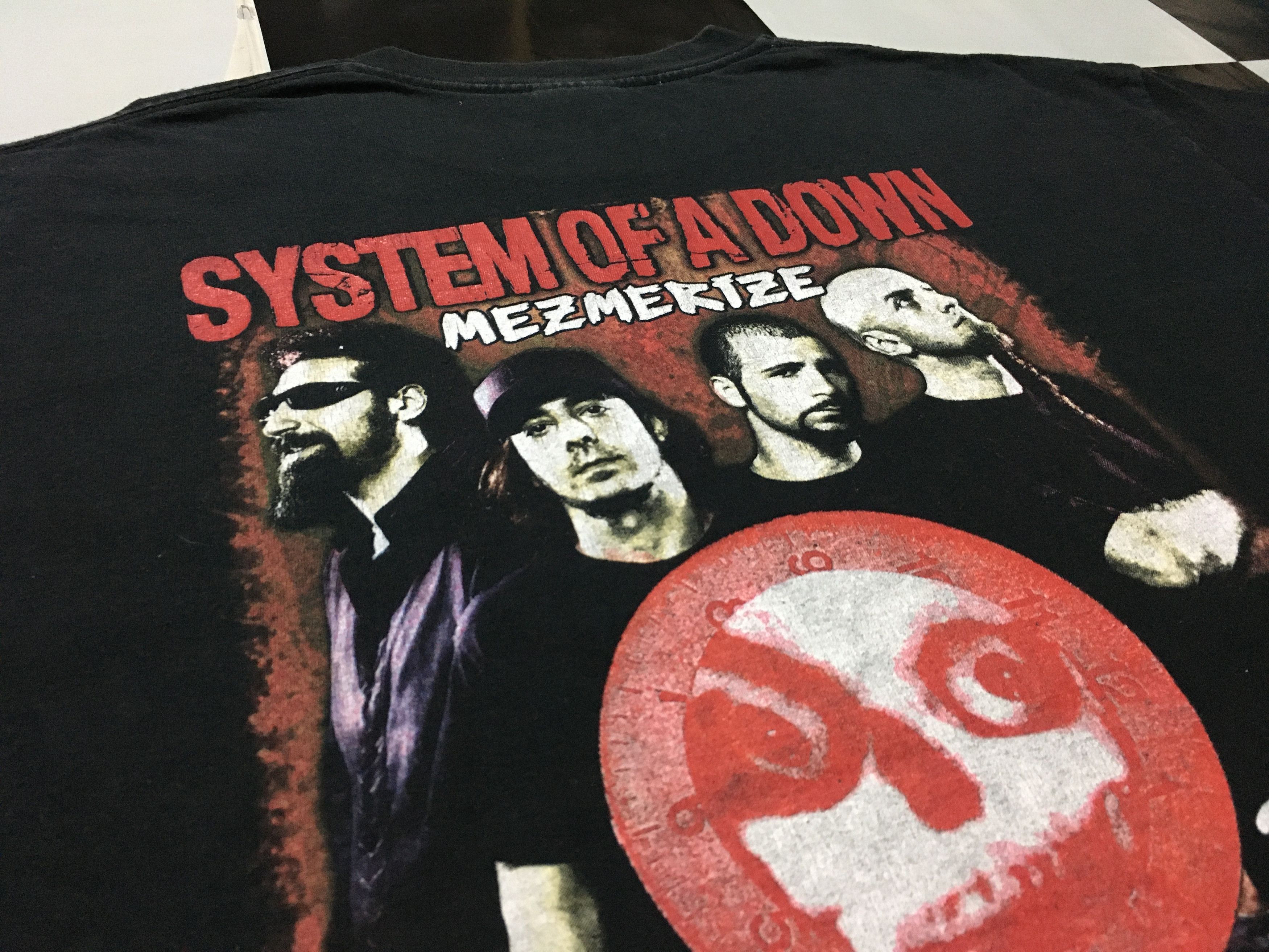 Band Tees × Vintage 🔥 Vintage System Of A Down Shirt Mezmerize Tour Double Side Size US XL / EU 56 / 4 - 7 Thumbnail