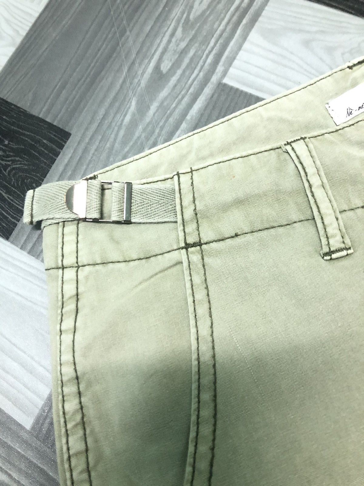 Issey Miyake × Ne-Net NE-NET BY ISSEY MIYAKE CARGO MULTI POCKET ANKLE CUT PANT Size US 31 - 7 Thumbnail
