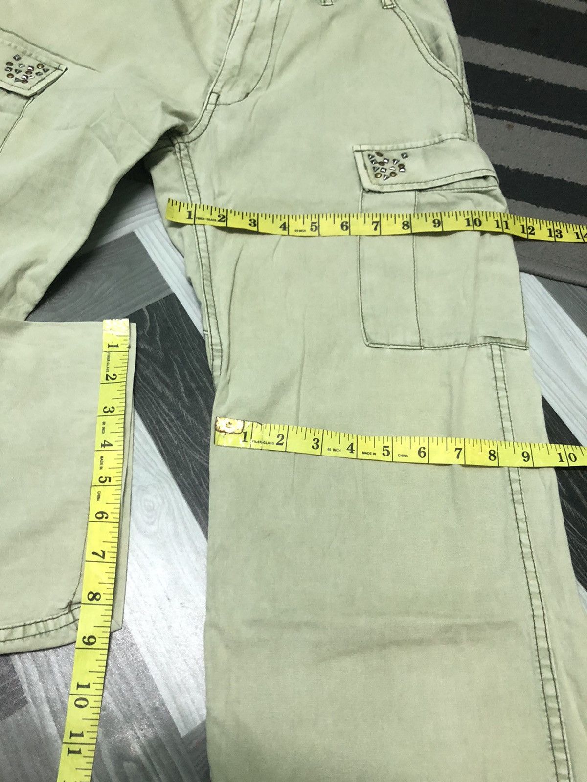 Issey Miyake × Ne-Net NE-NET BY ISSEY MIYAKE CARGO MULTI POCKET ANKLE CUT PANT Size US 31 - 10 Thumbnail