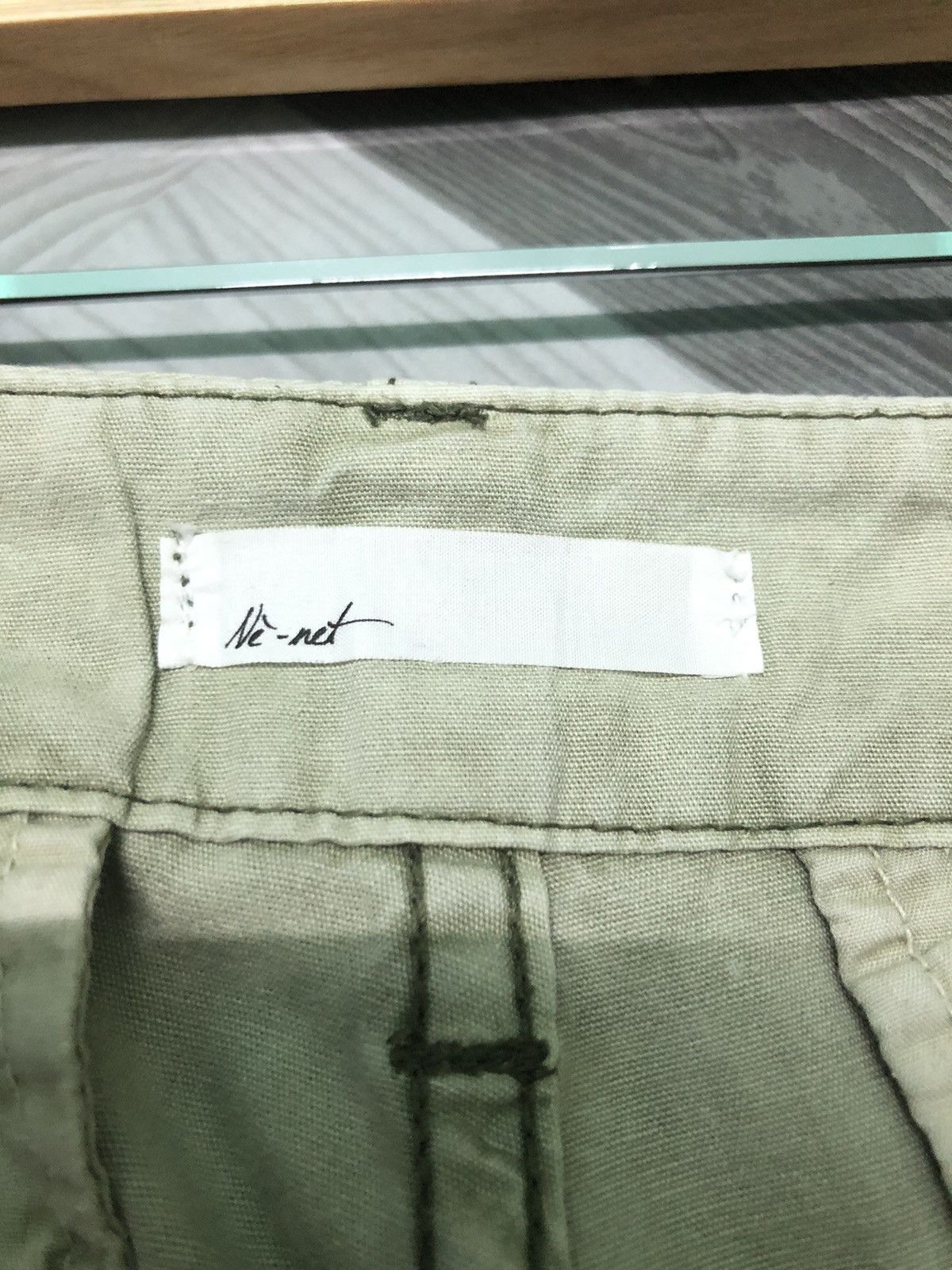 Issey Miyake × Ne-Net NE-NET BY ISSEY MIYAKE CARGO MULTI POCKET ANKLE CUT PANT Size US 31 - 5 Thumbnail