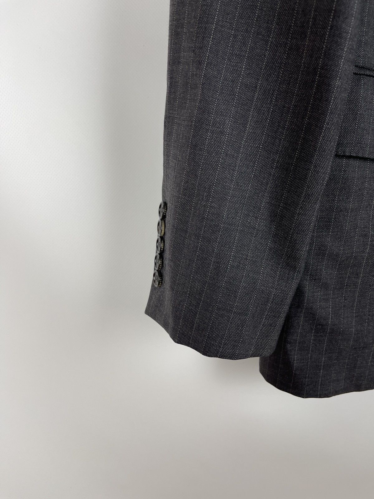 Gucci Gucci vintage striped 3 button wool blazer jacket Size 42R - 7 Thumbnail