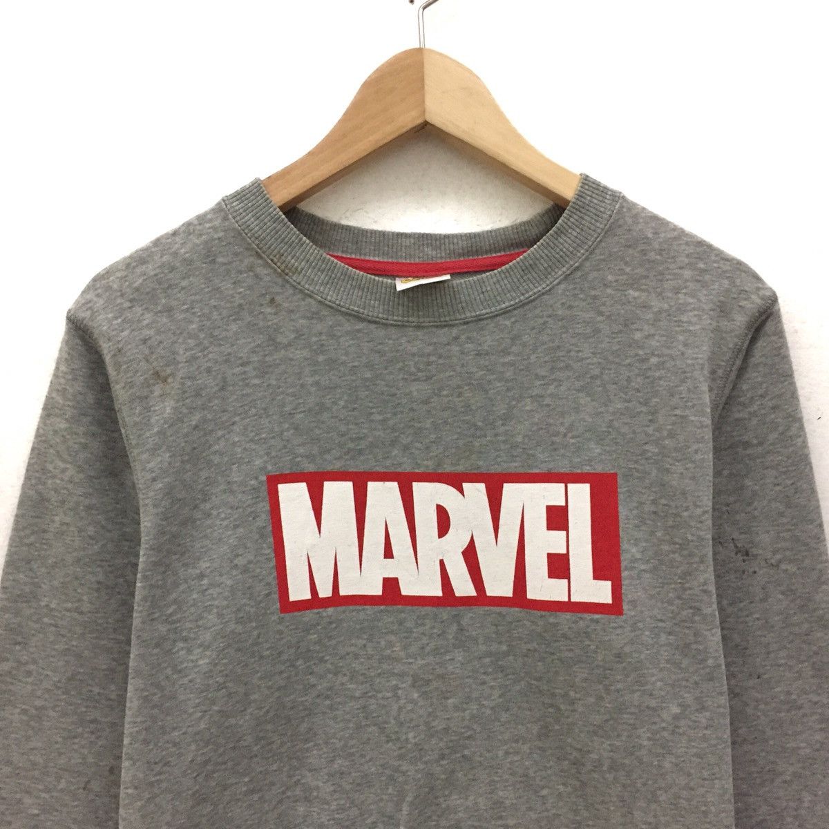 DC Comics × Marvel Comics × Vintage Vintage Marvel Sweatshirt Biglogo Marvel Box Size US S / EU 44-46 / 1 - 2 Thumbnail
