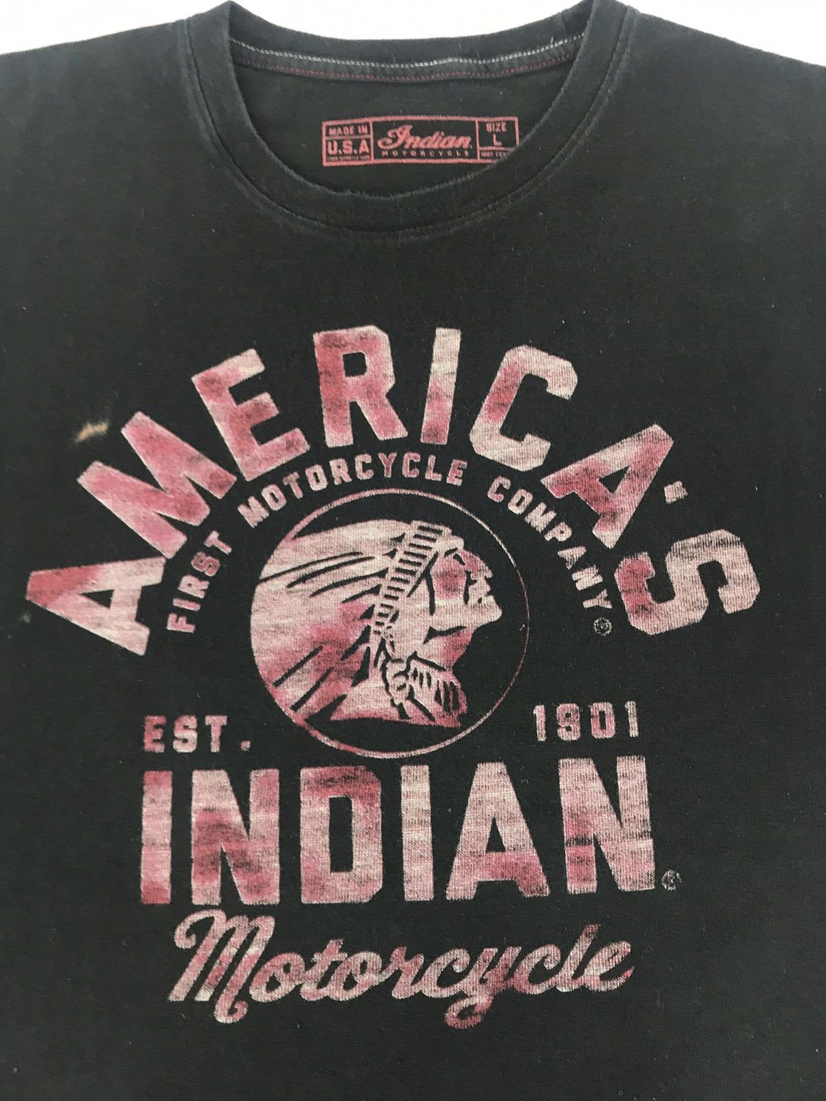 Indian Motorcycle Indian Motorcycle Brand 1st America Company Made In Usa Size US L / EU 52-54 / 3 - 1 Thumbnail