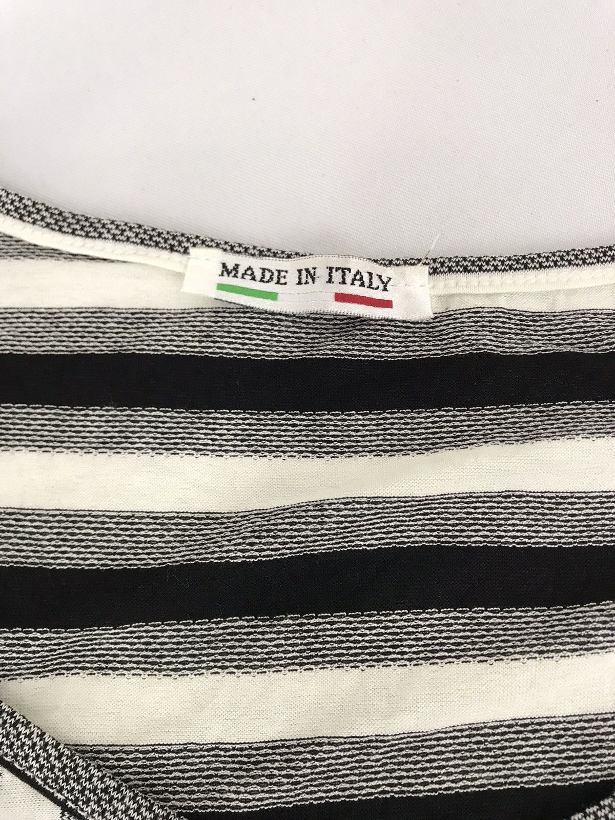 Vintage Unique Tee Inspired Striped Shadow Made Striped Size M / US 6-8 / IT 42-44 - 3 Thumbnail