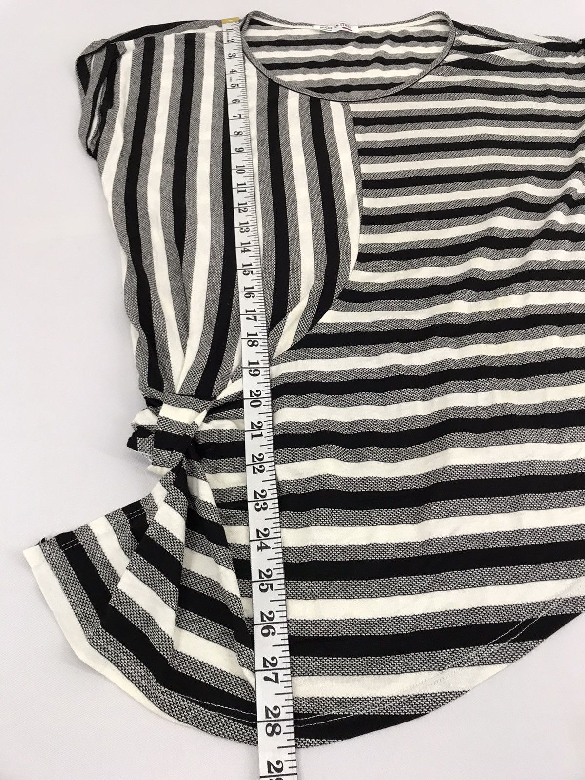 Vintage Unique Tee Inspired Striped Shadow Made Striped Size M / US 6-8 / IT 42-44 - 6 Thumbnail