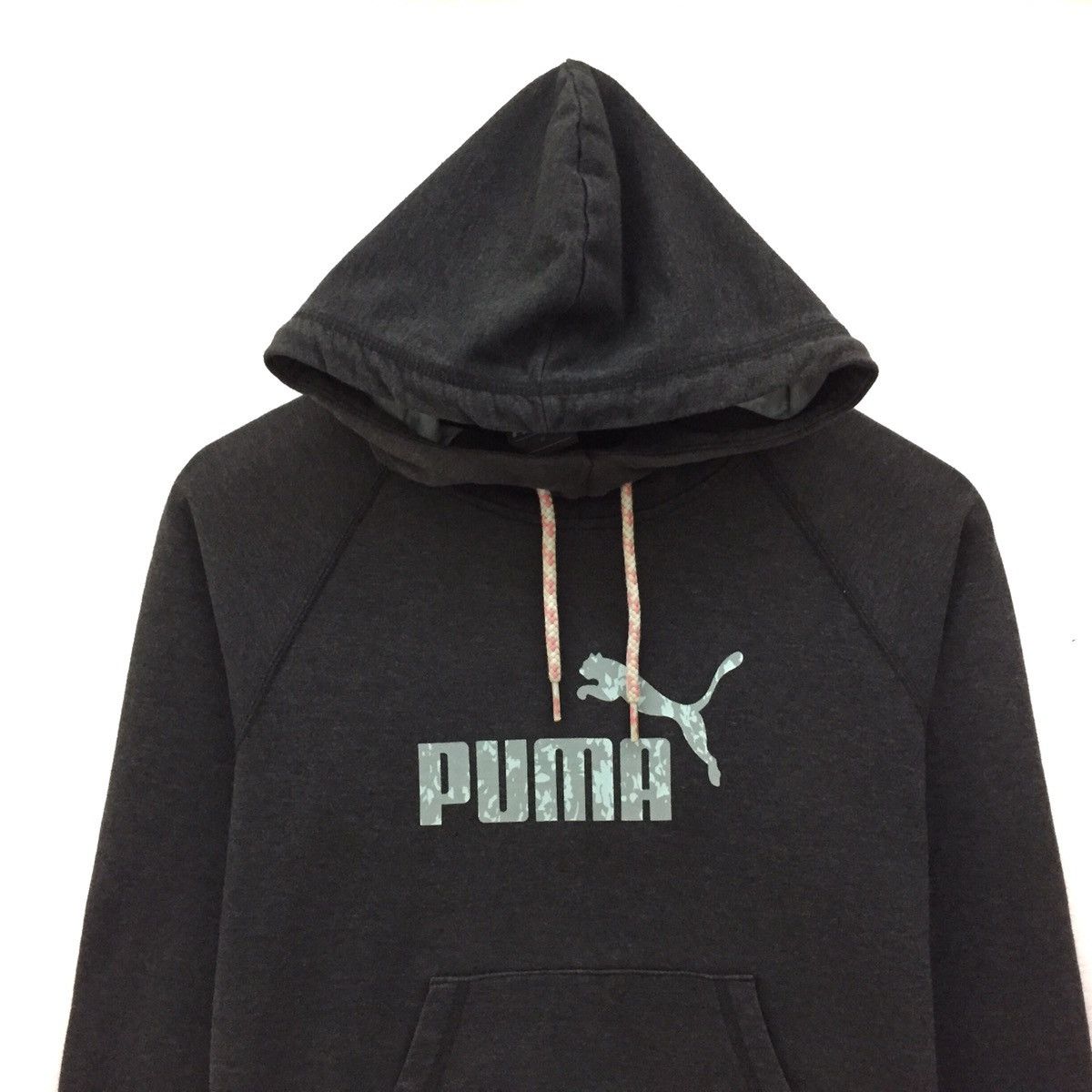 Puma × Vintage Vintage Puma Hoodie Sweatshirt Big Logo Spellout Puma Size US S / EU 44-46 / 1 - 2 Thumbnail