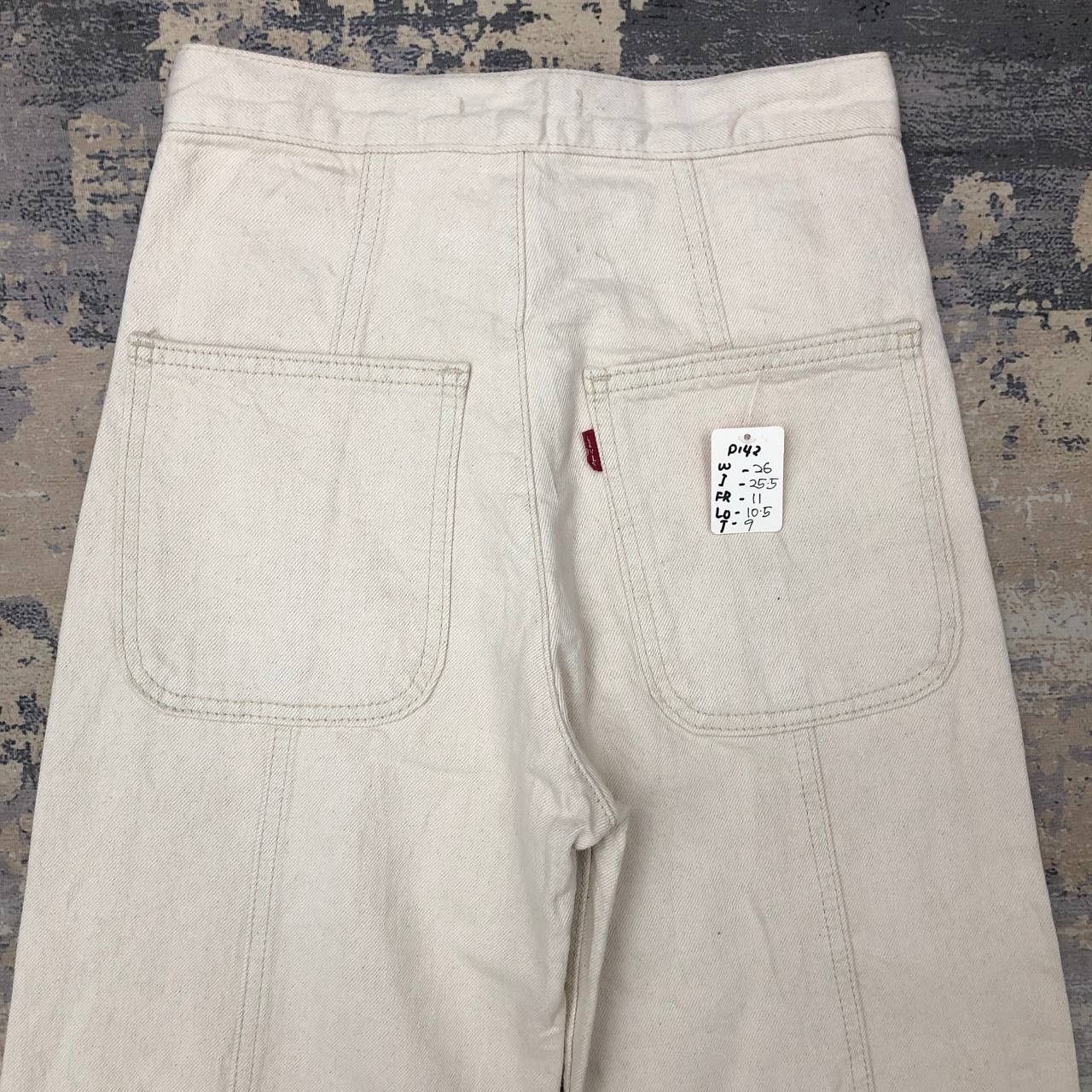 Levi's × Levi's Vintage Clothing × Vintage P142 VTG LEVIS HIGH WAIST WIDE LEG PANTS Size 26" / US 2 / IT 38 - 4 Thumbnail