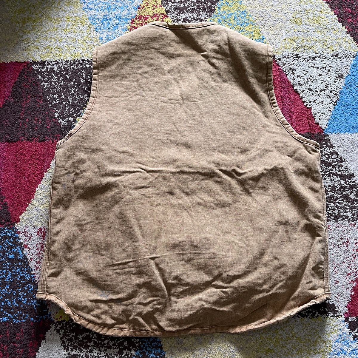 Carhartt × Vintage Carhartt Detroit Vest Denim 1980s Vintage Blanket Size US XL / EU 56 / 4 - 10 Thumbnail