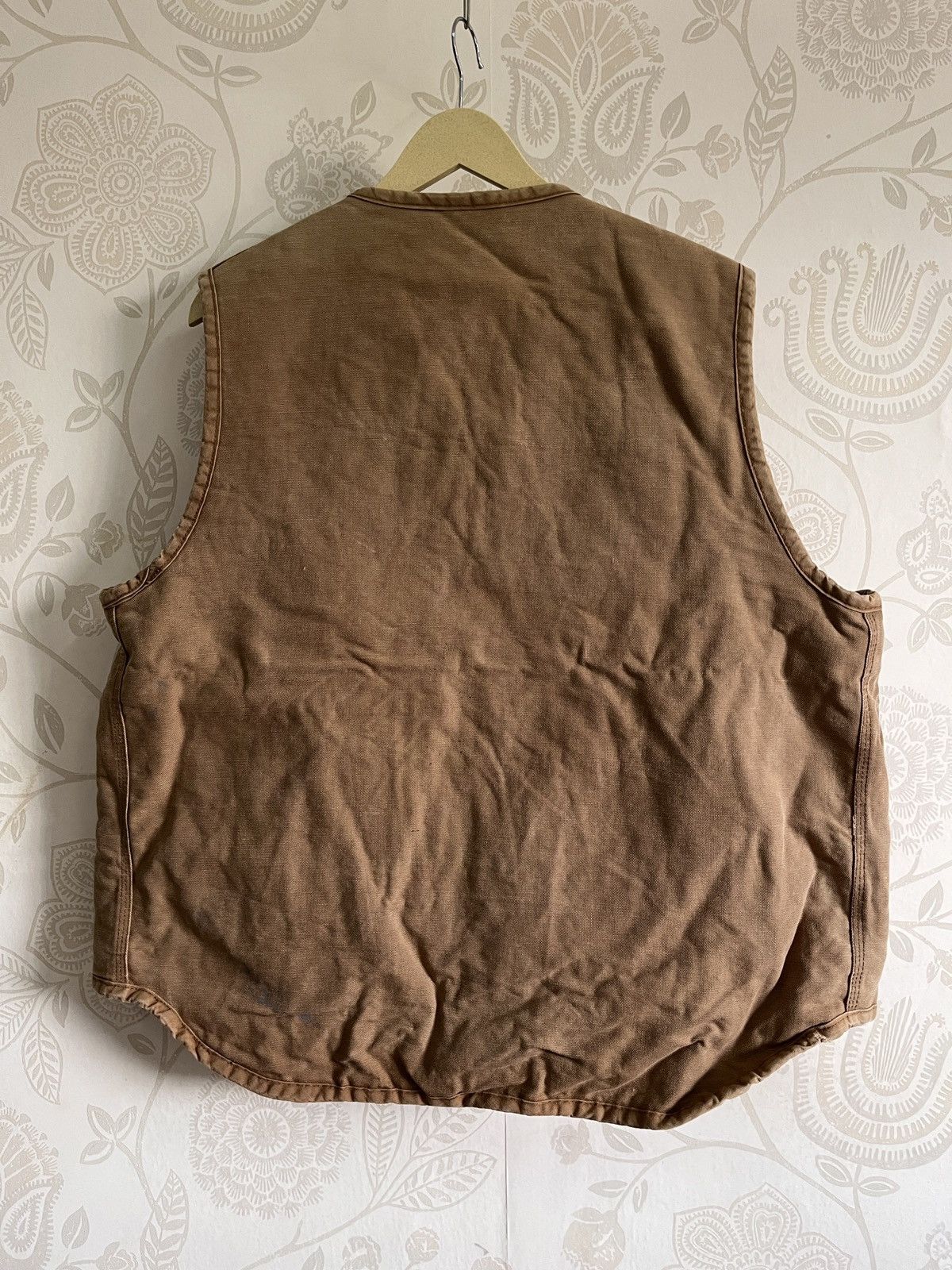 Carhartt × Vintage Carhartt Detroit Vest Denim 1980s Vintage Blanket Size US XL / EU 56 / 4 - 12 Thumbnail