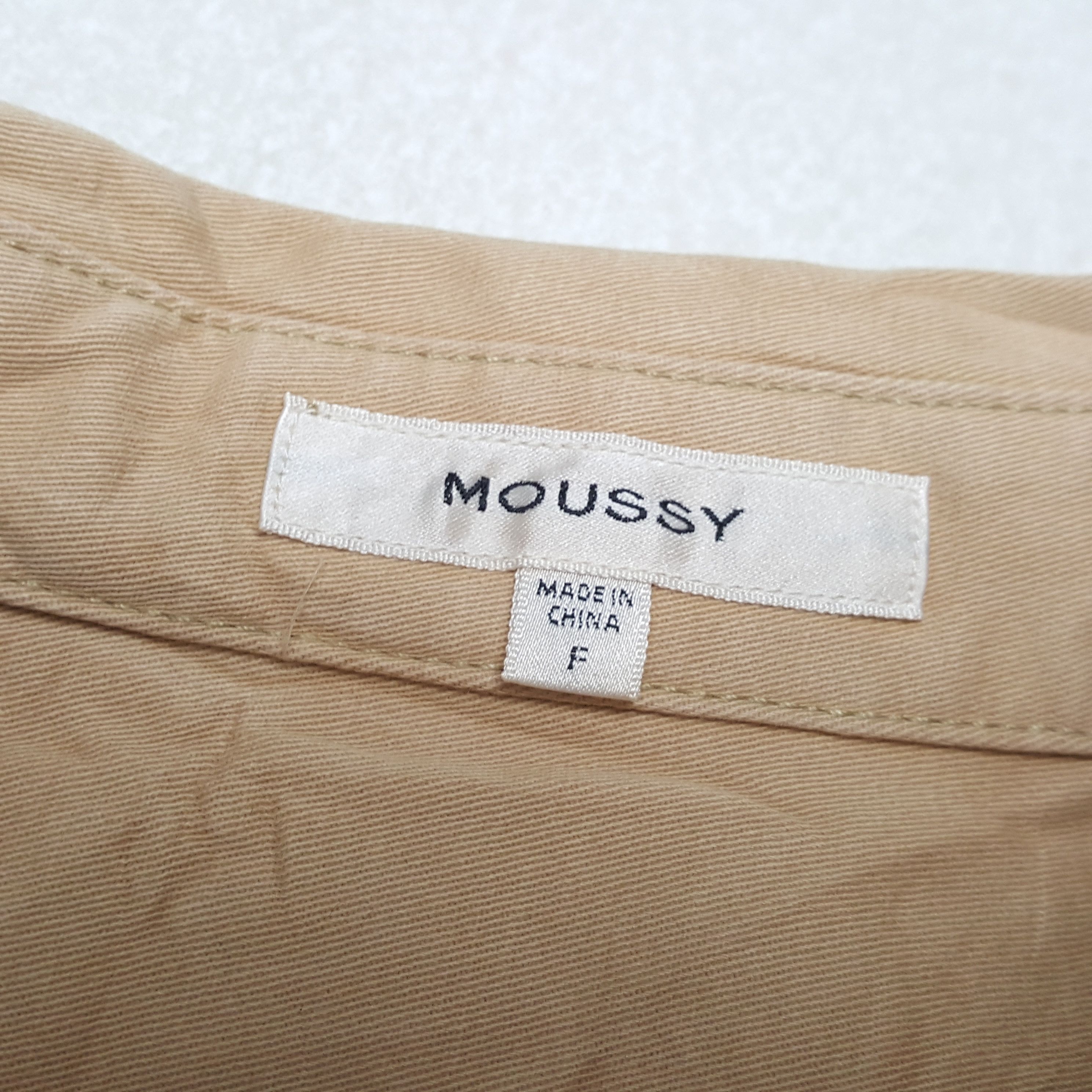 Vintage MOUSSY Japanese Brand Rare Style Shirt