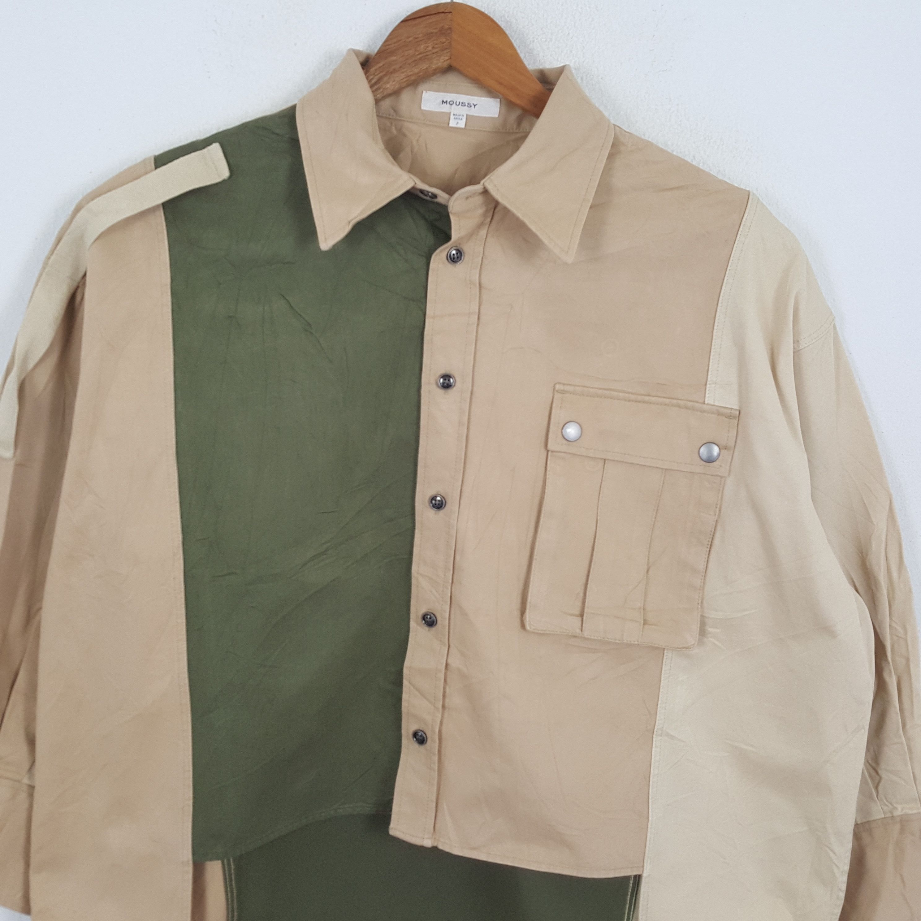 Vintage MOUSSY Japanese Brand Rare Style Shirt