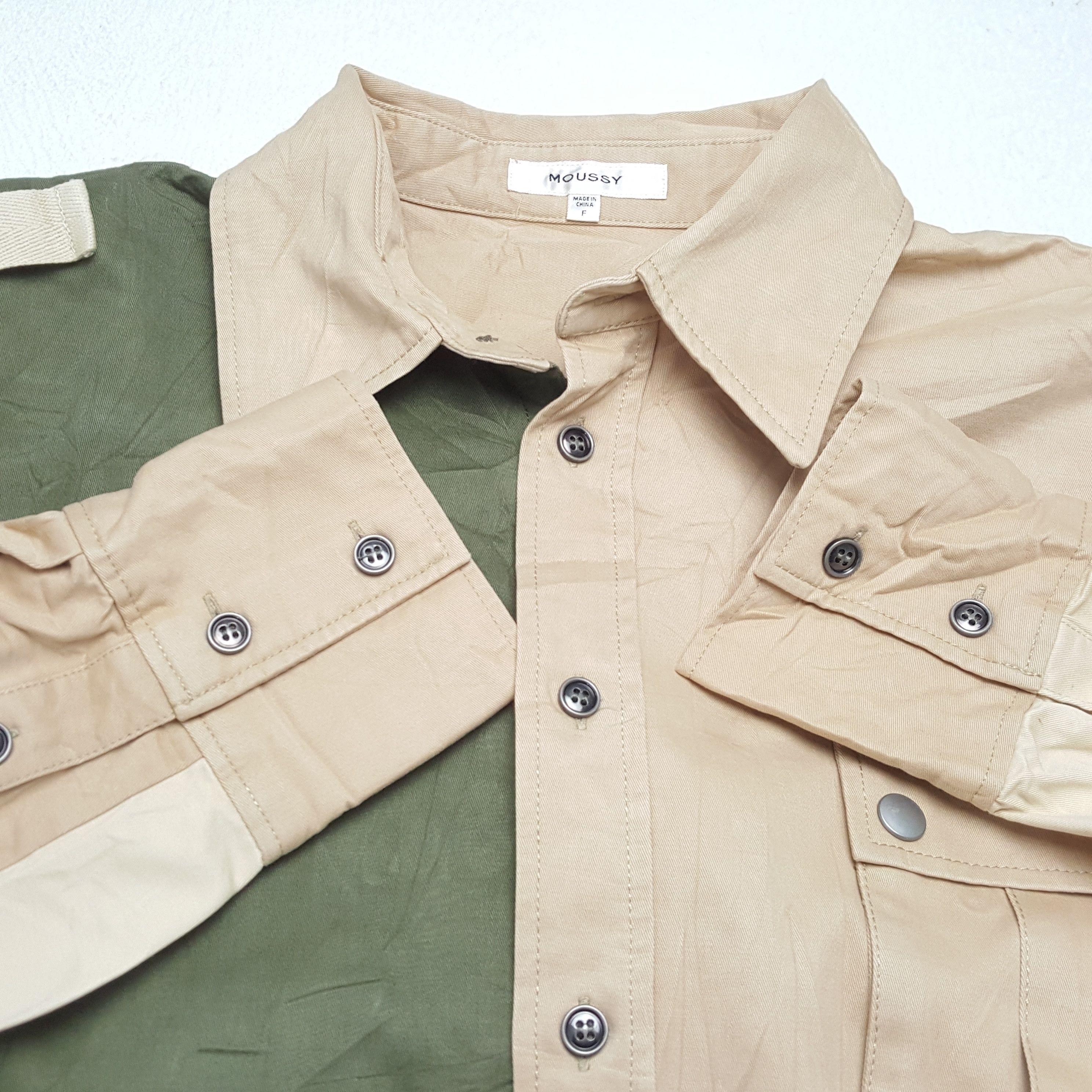 Vintage MOUSSY Japanese Brand Rare Style Shirt