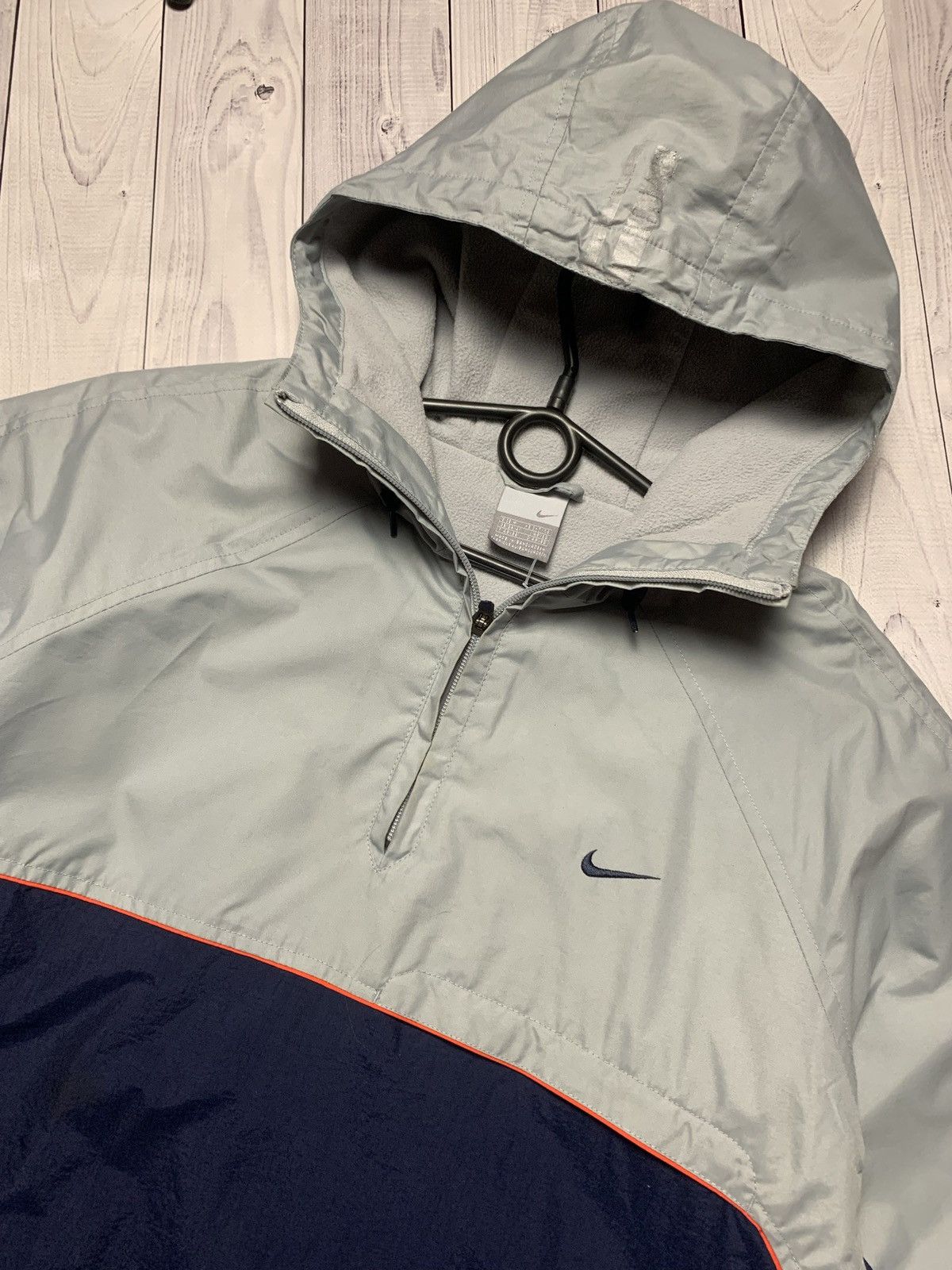 Nike × Vintage Vintage Nike anorak jacket logo size M Size US M / EU 48-50 / 2 - 3 Thumbnail