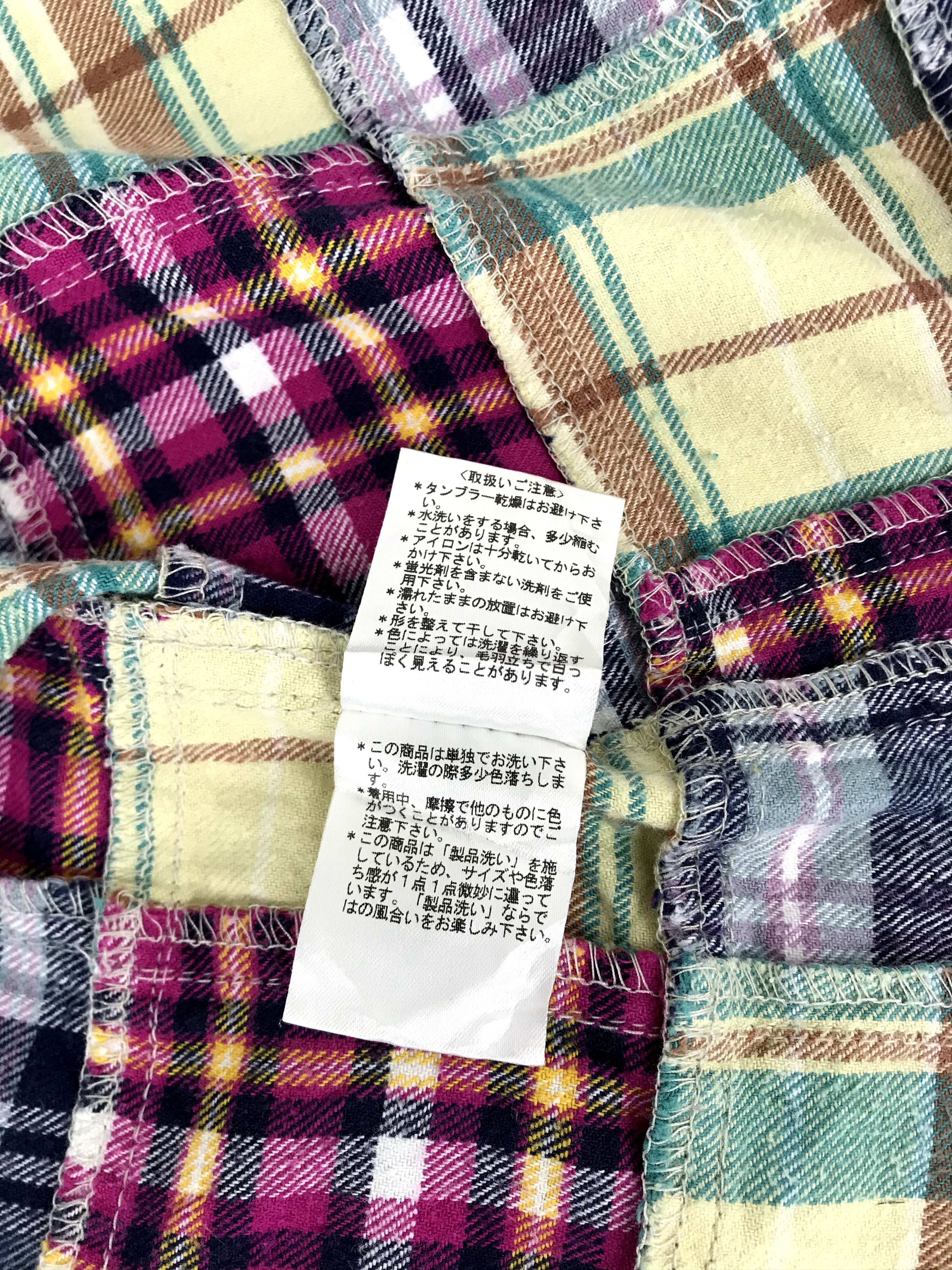 Flannel Vintage R. Newbold Paul Smiths Patchwork Flannel Shirt Size US M / EU 48-50 / 2 - 8 Thumbnail