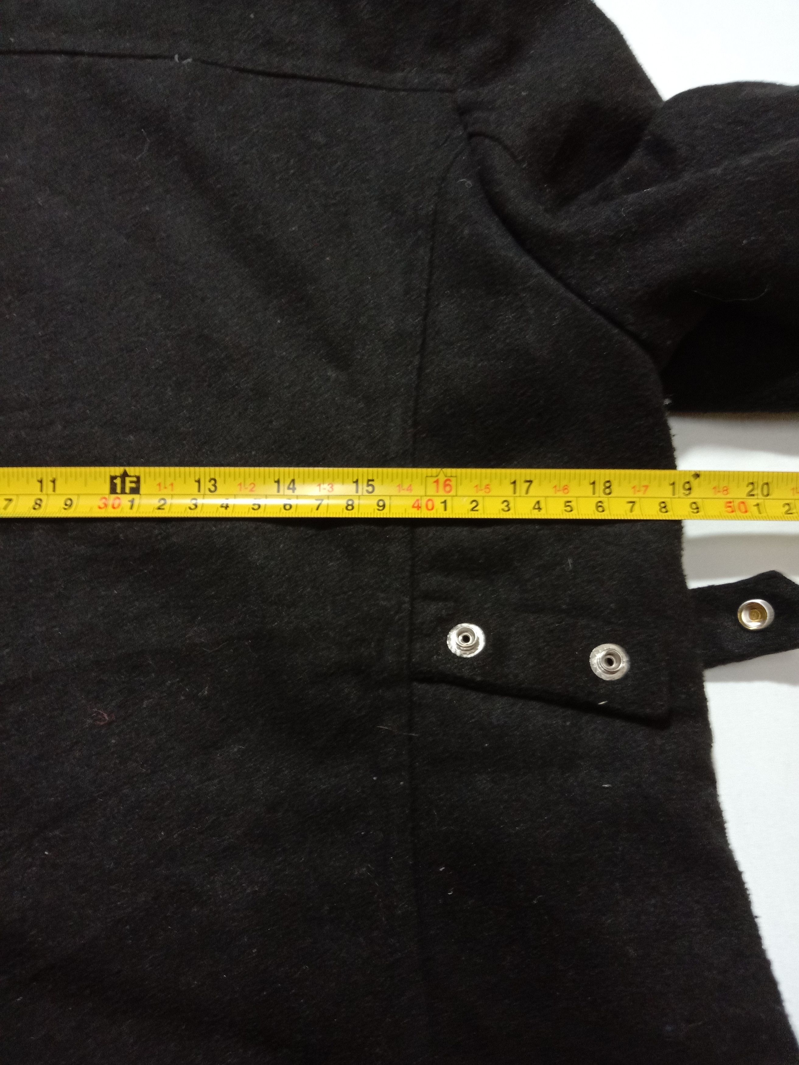 Designer Backs Seven Loveless Black Heavy Jacket Steam Punk Size M / US 6-8 / IT 42-44 - 11 Thumbnail