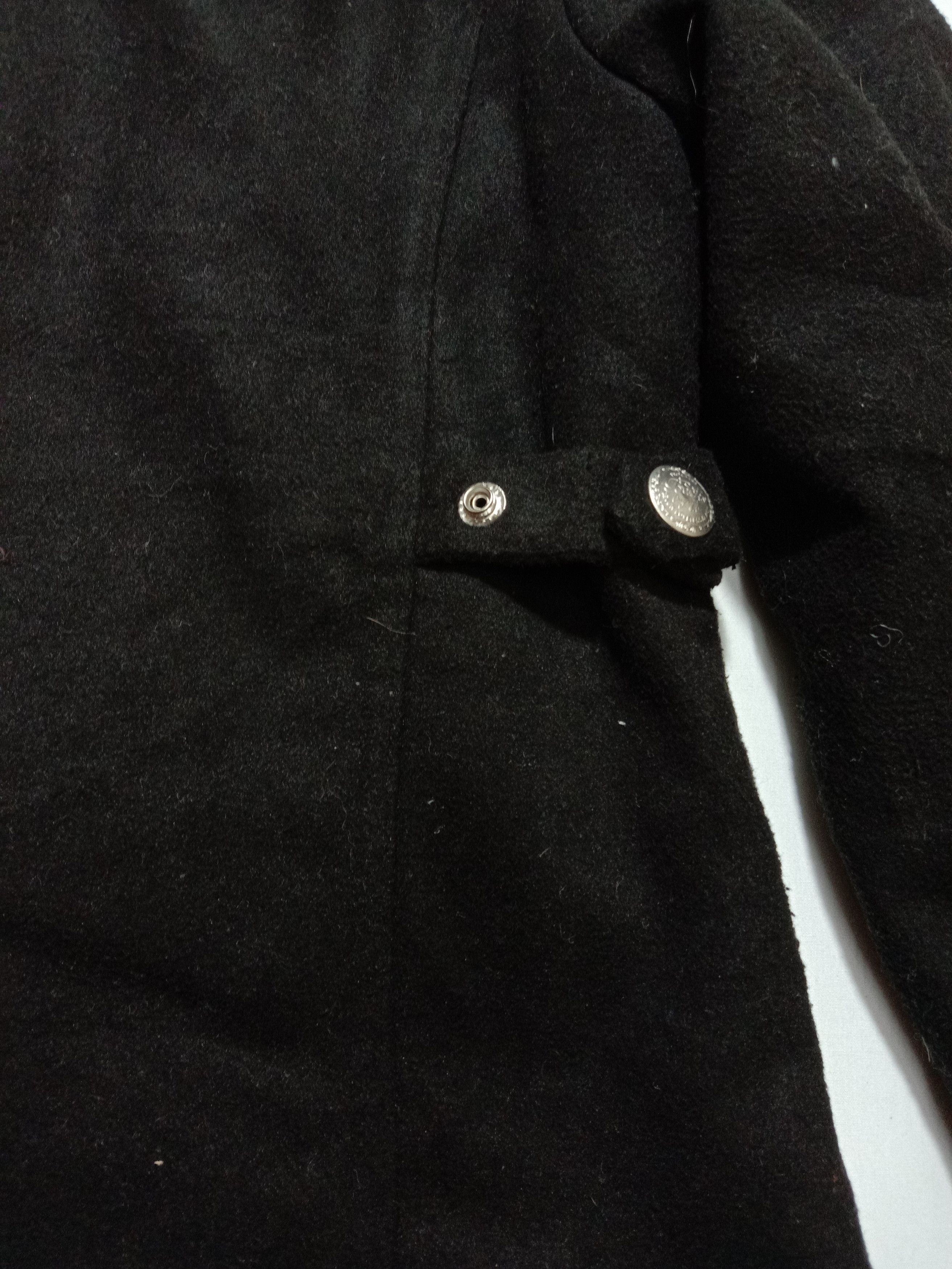 Designer Backs Seven Loveless Black Heavy Jacket Steam Punk Size M / US 6-8 / IT 42-44 - 10 Thumbnail