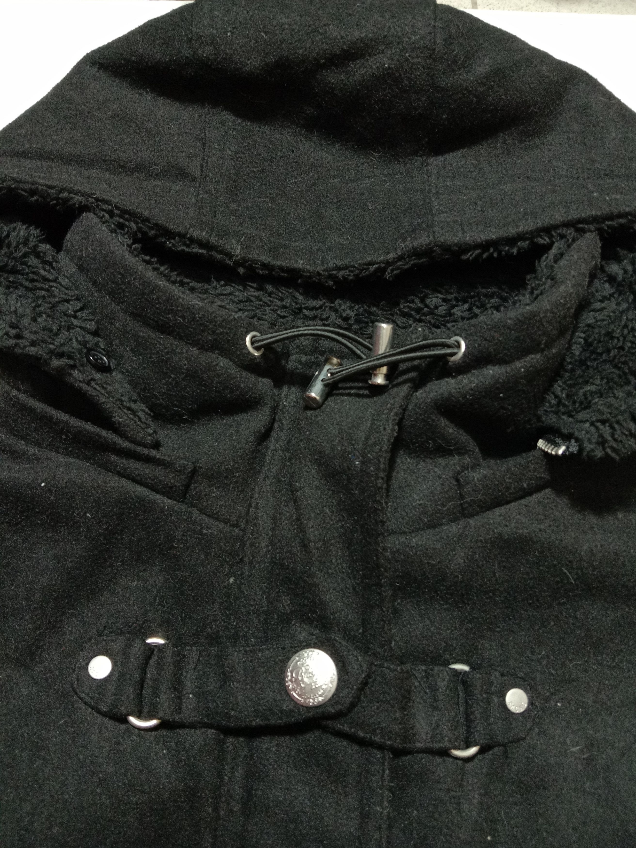 Designer Backs Seven Loveless Black Heavy Jacket Steam Punk Size M / US 6-8 / IT 42-44 - 2 Thumbnail