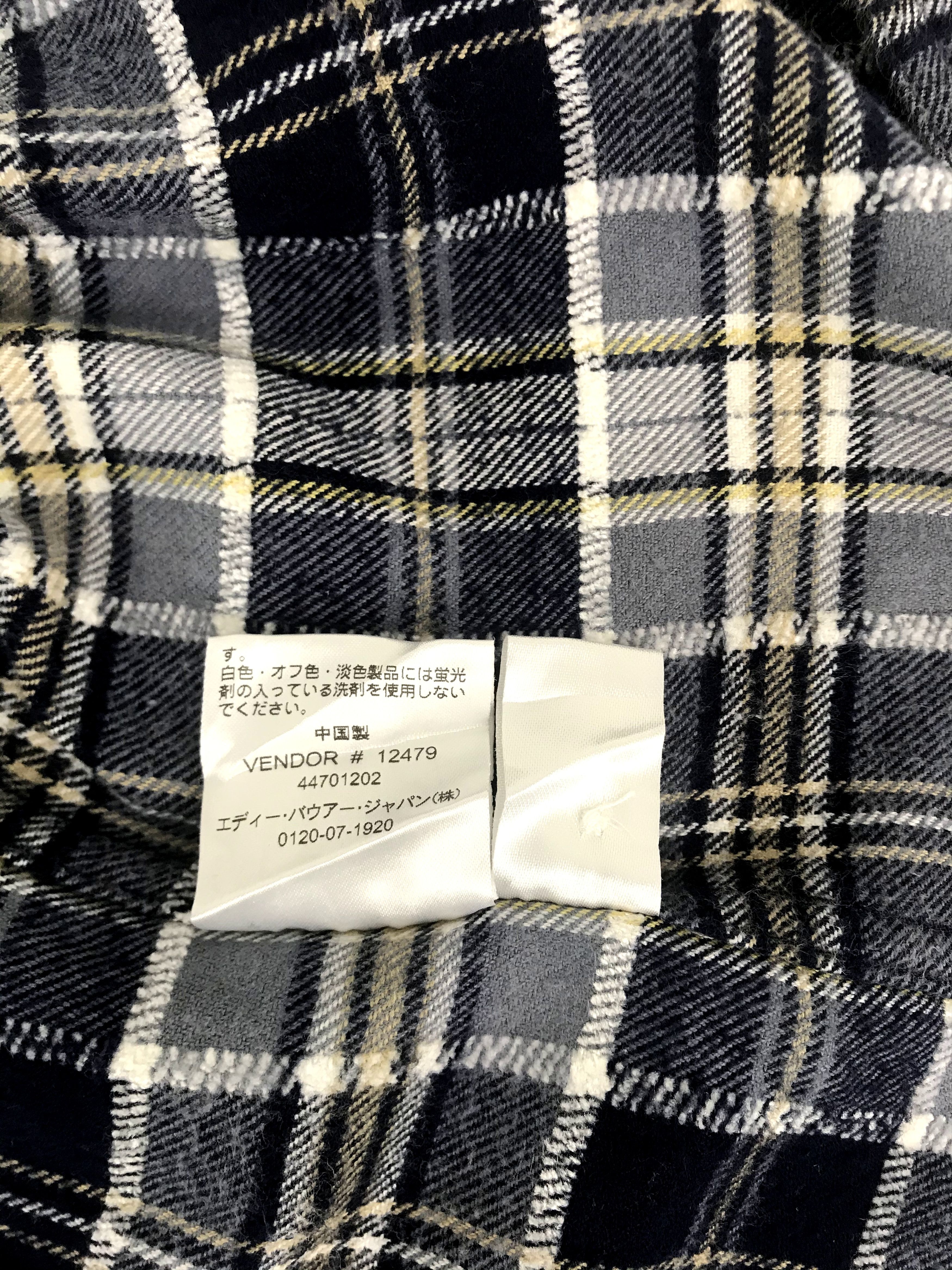 Eddie Bauer Vintage Eddie Bauer Flannel Double Pockets Plaid Check Size US S / EU 44-46 / 1 - 8 Thumbnail