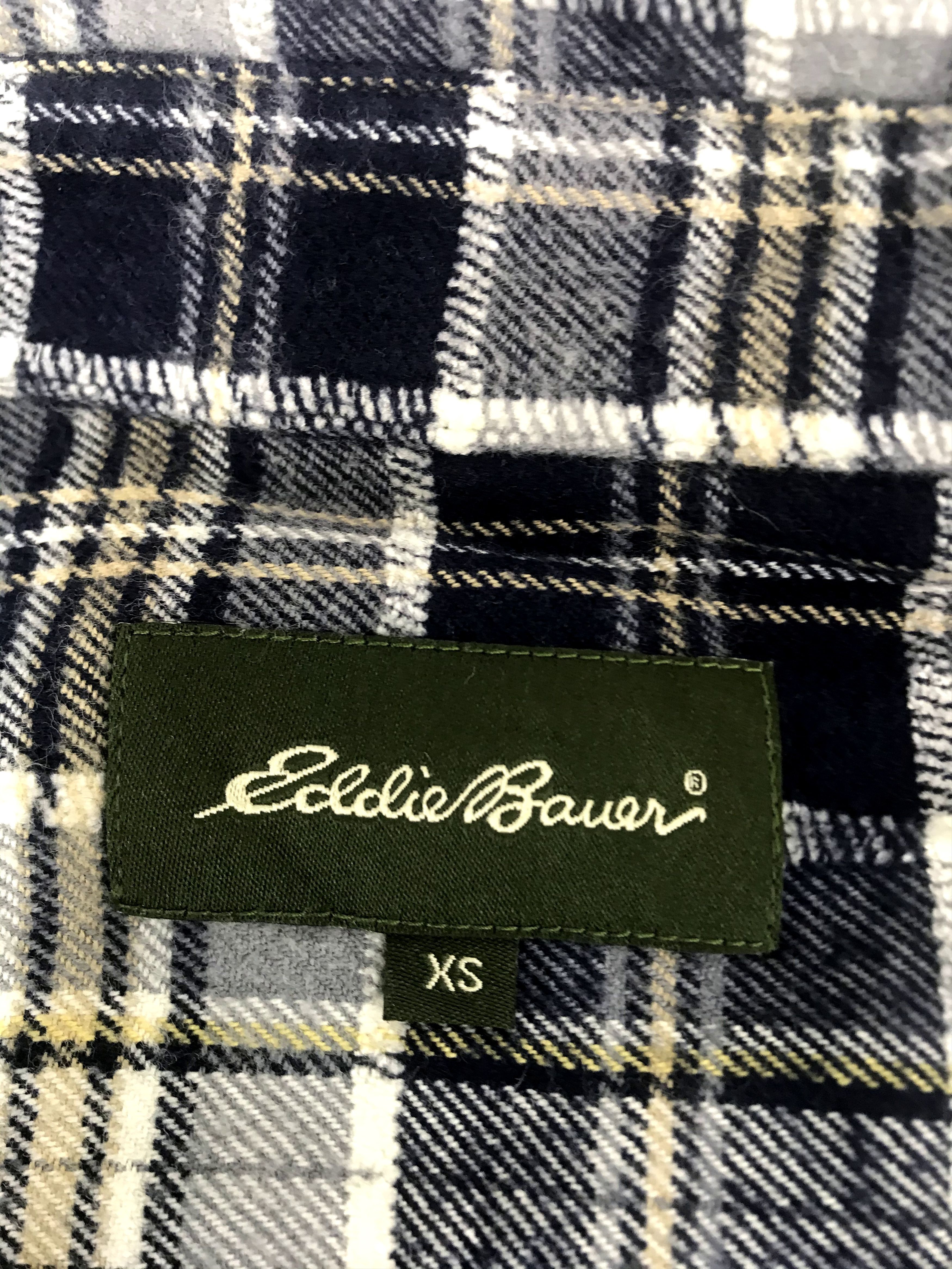 Eddie Bauer Vintage Eddie Bauer Flannel Double Pockets Plaid Check Size US S / EU 44-46 / 1 - 6 Thumbnail