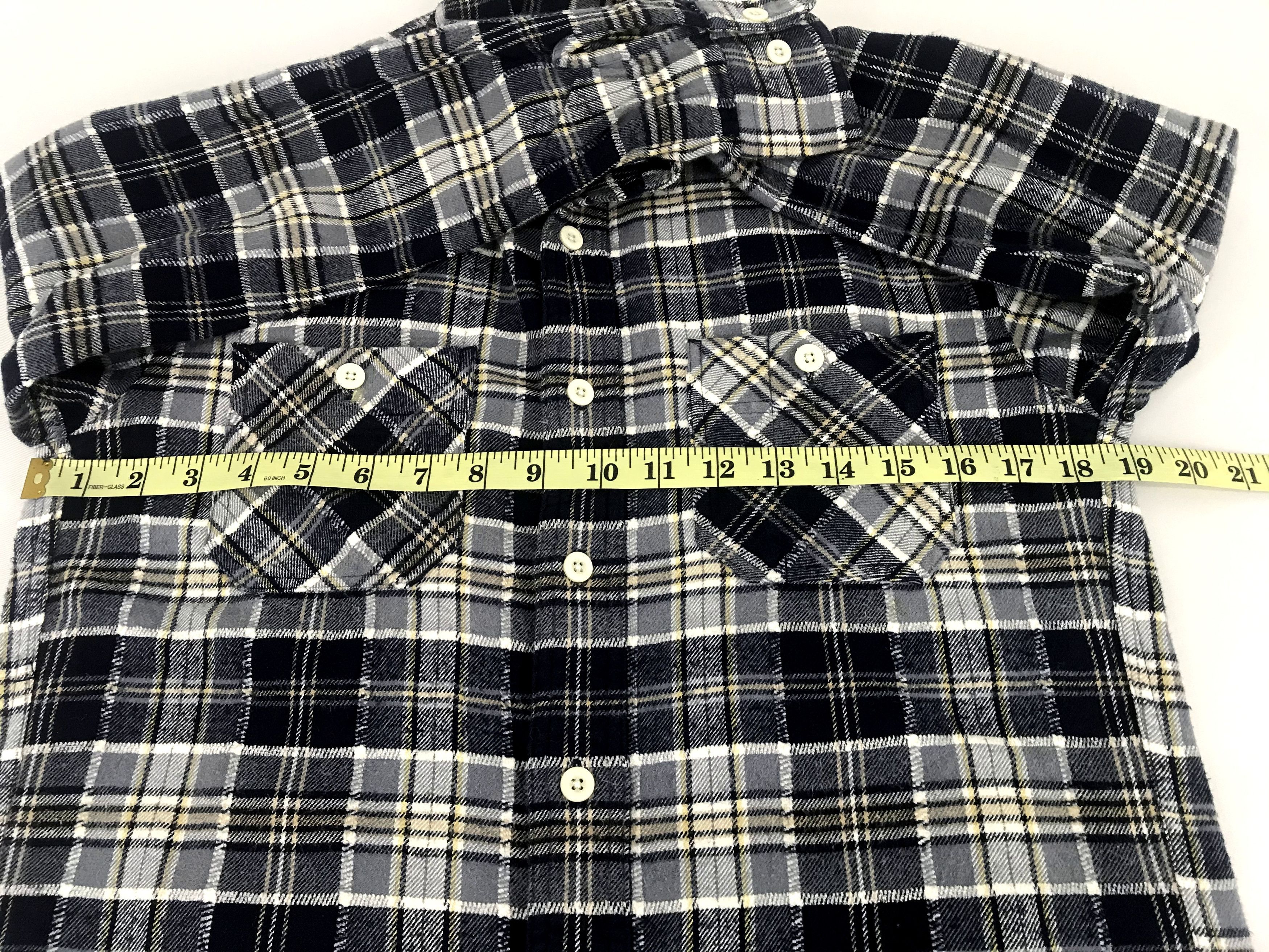 Eddie Bauer Vintage Eddie Bauer Flannel Double Pockets Plaid Check Size US S / EU 44-46 / 1 - 9 Thumbnail