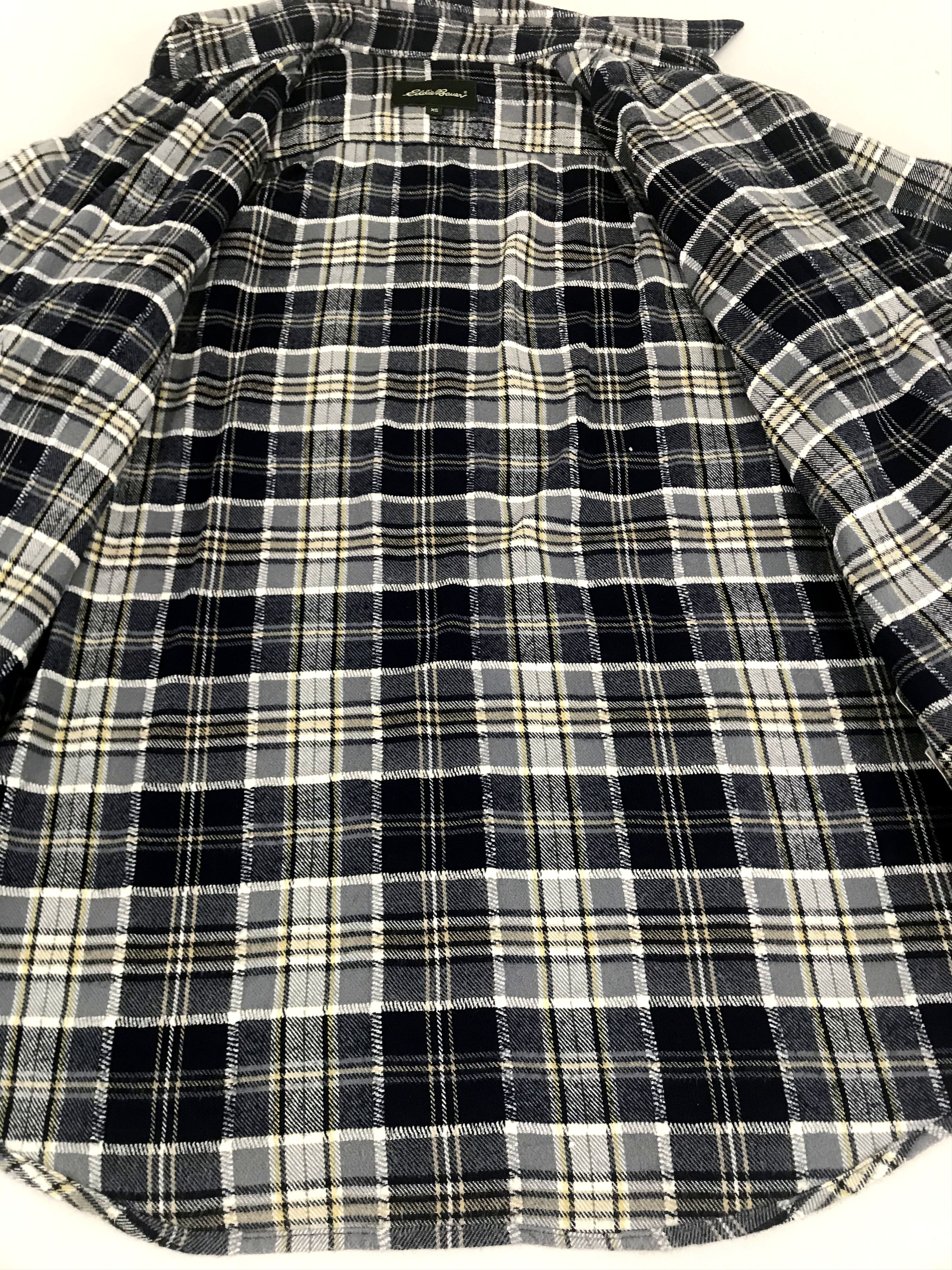 Eddie Bauer Vintage Eddie Bauer Flannel Double Pockets Plaid Check Size US S / EU 44-46 / 1 - 5 Thumbnail