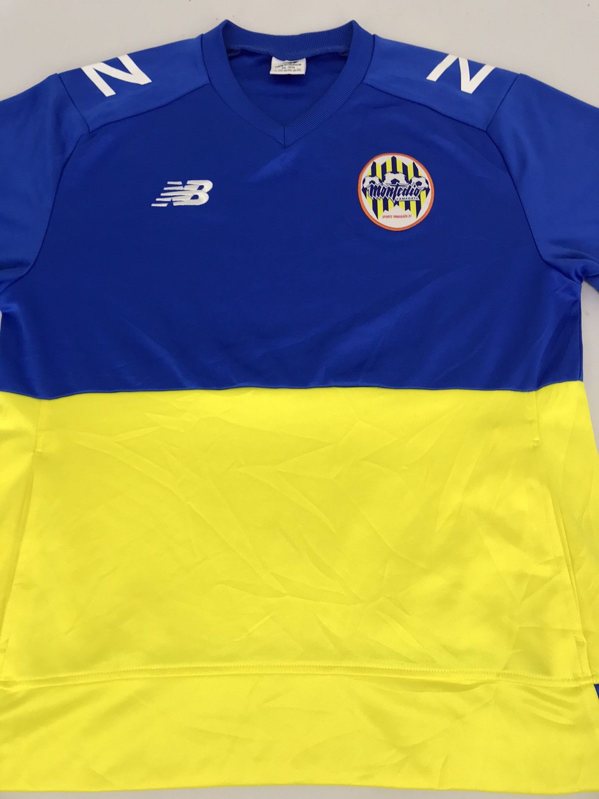 New Balance New Balance Montedio Yamagata Japanese Football Team Jersey Size US L / EU 52-54 / 3 - 2 Thumbnail