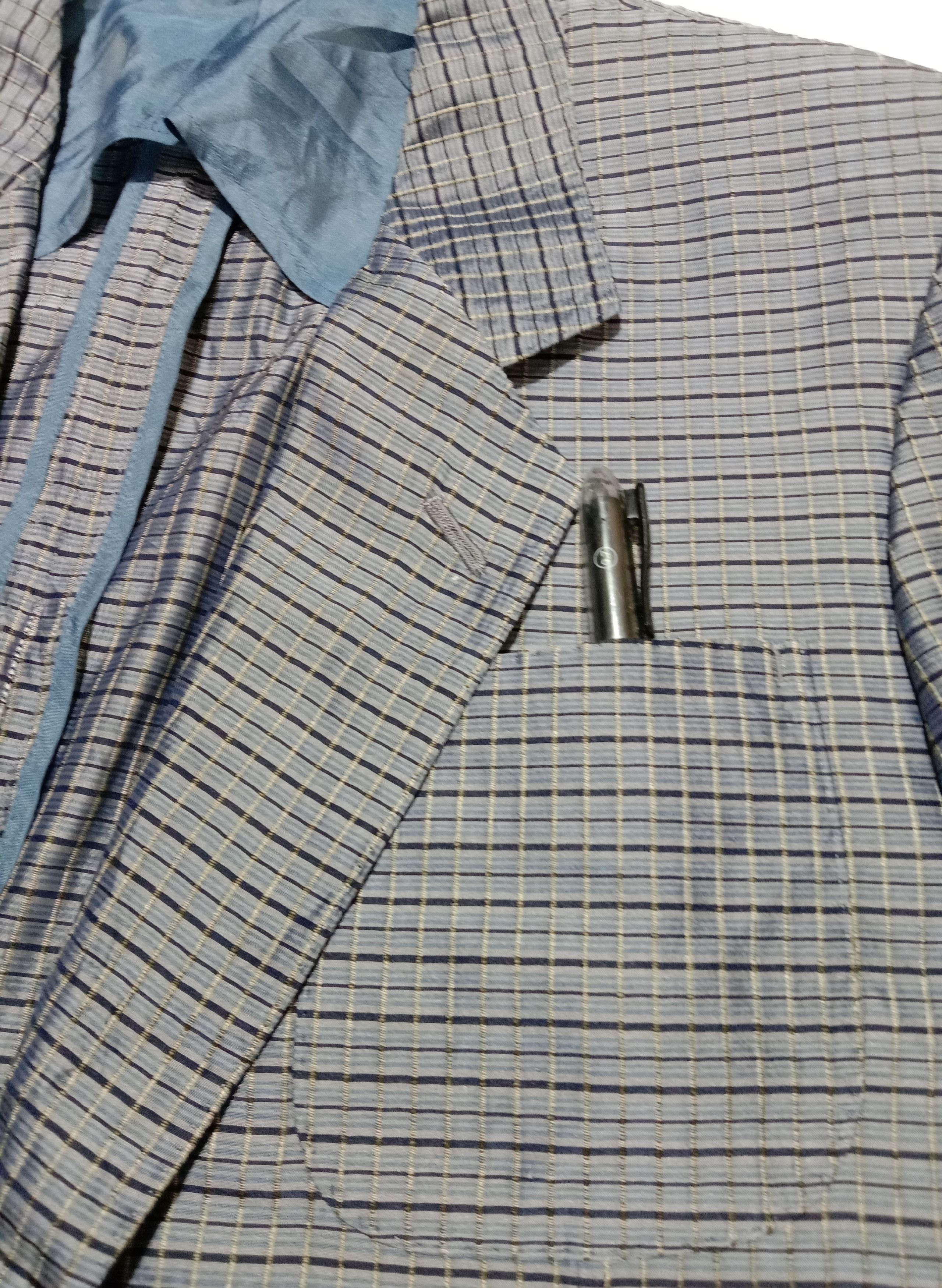 Lanvin Lanvin Paris Blazer Check Glitter Design Fits S M Size 38R - 5 Thumbnail