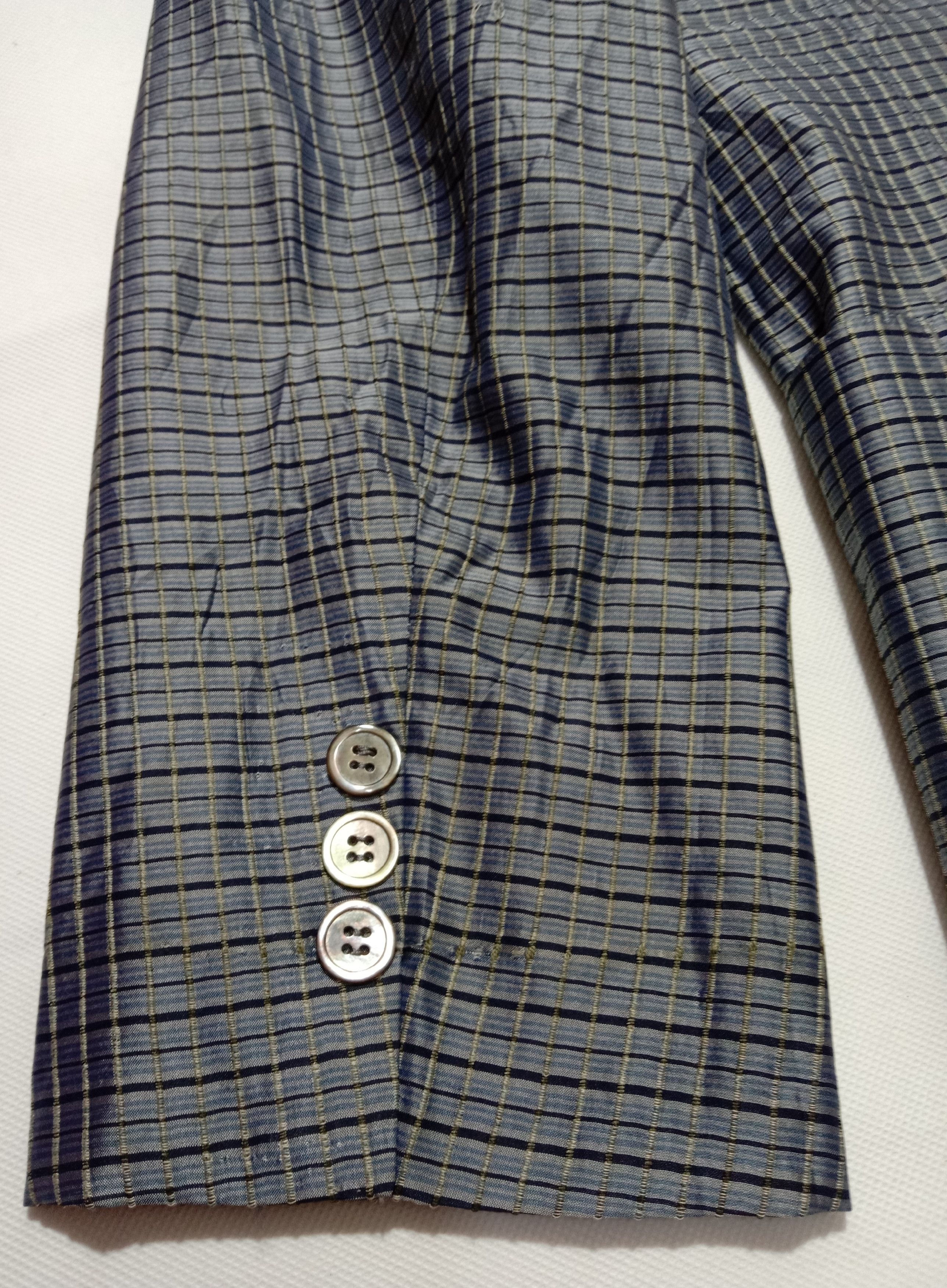 Lanvin Lanvin Paris Blazer Check Glitter Design Fits S M Size 38R - 7 Thumbnail