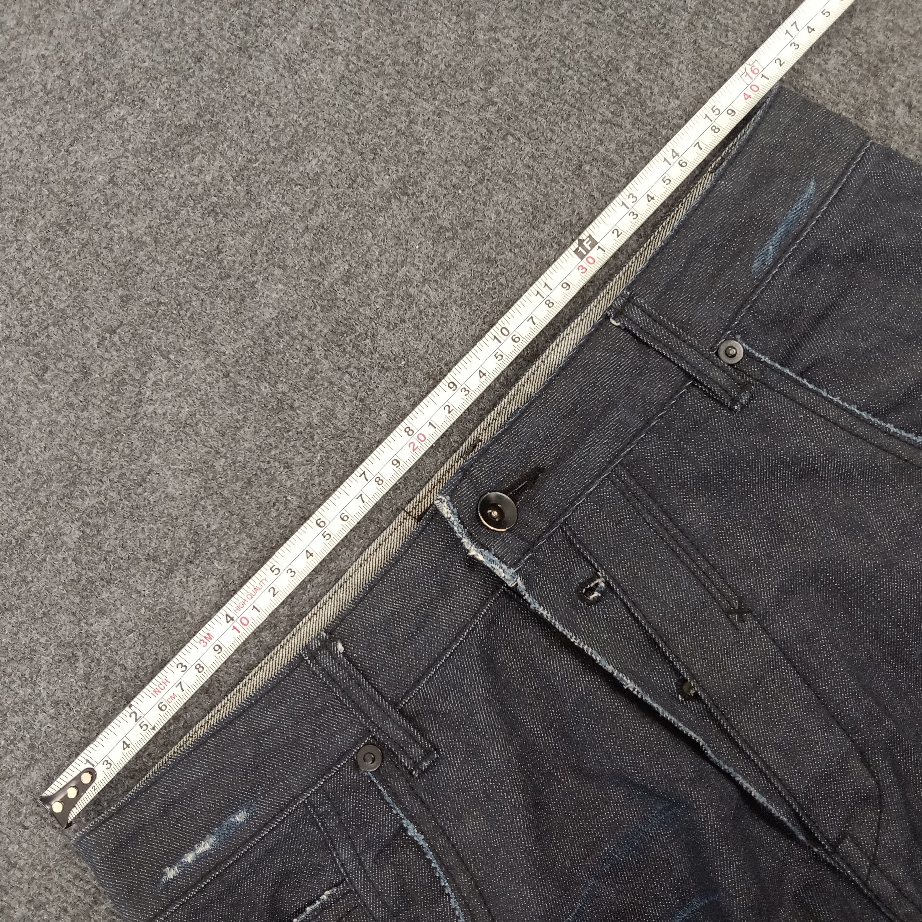 Alexander McQueen × Vintage Alexander McQueen Italian Designer Short Pants Denim Size US 32 / EU 48 - 9 Thumbnail