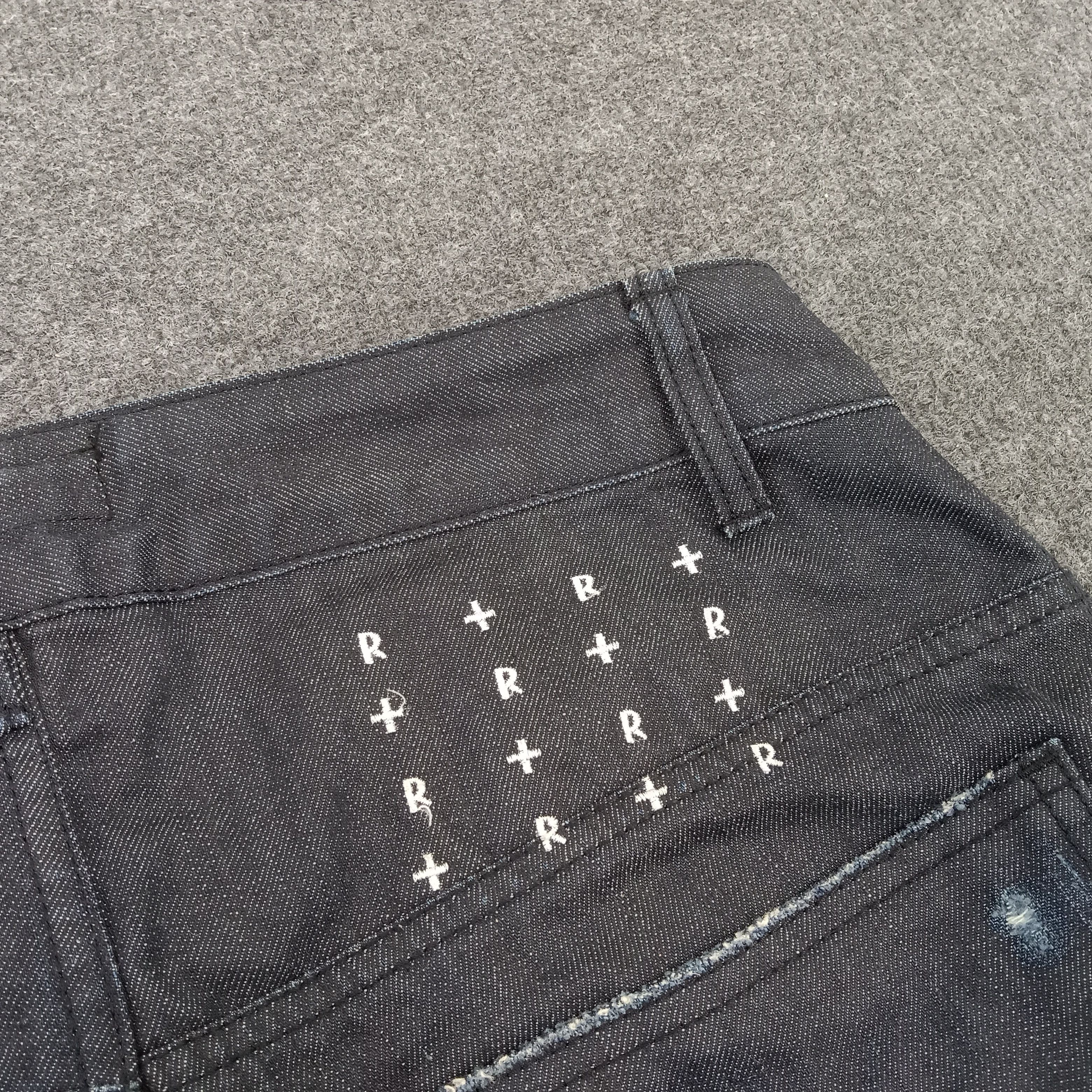 Alexander McQueen × Vintage Alexander McQueen Italian Designer Short Pants Denim Size US 32 / EU 48 - 8 Thumbnail
