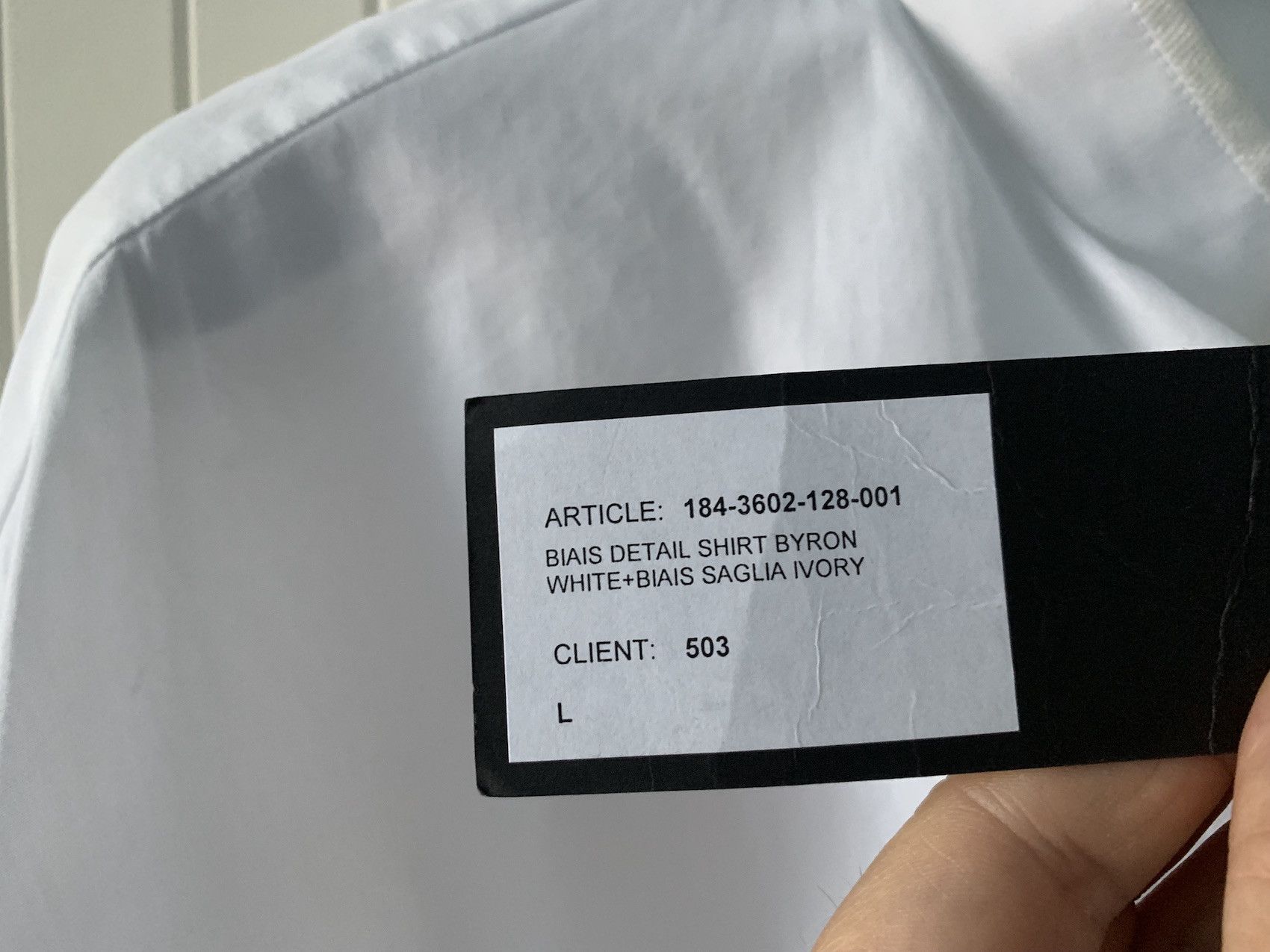 Haider Ackermann FW'19 Shirt Byron Oversized Size US L / EU 52-54 / 3 - 4 Thumbnail