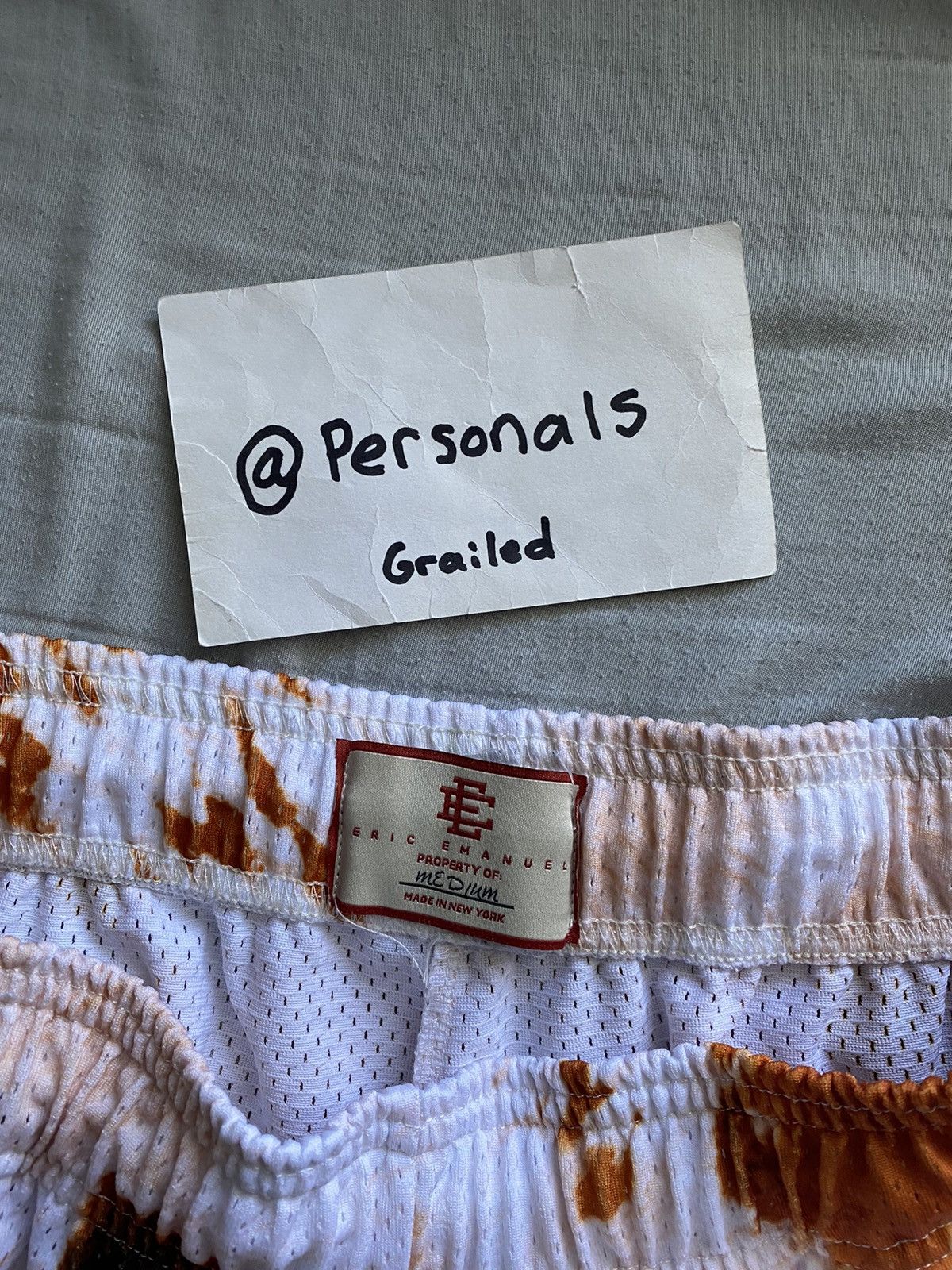 Eric Emanuel Eric Emanuel Western Tie Dye Shorts Medium Size US 32 / EU 48 - 9 Thumbnail
