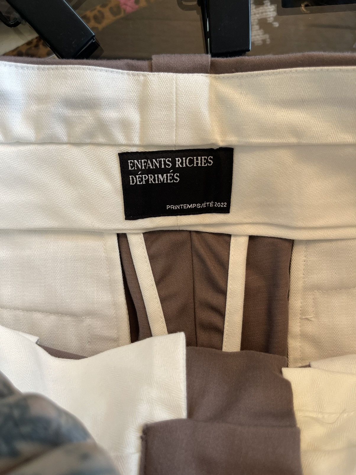Enfants Riches Deprimes ERD LIGHT VIOLET CHINO PANTS NEW 4Gsellee Size US 34 / EU 50 - 7 Thumbnail