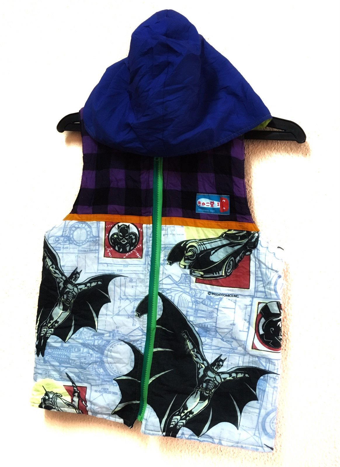 DC Comics × Vintage RARE Vintage Dc comic 1992 vest hoodie RARE Size US M / EU 48-50 / 2 - 3 Thumbnail