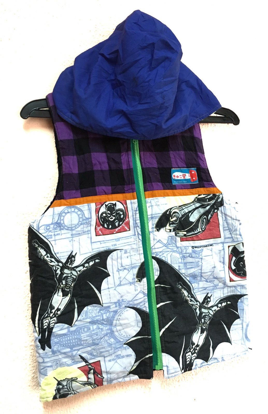 DC Comics × Vintage RARE Vintage Dc comic 1992 vest hoodie RARE Size US M / EU 48-50 / 2 - 2 Thumbnail