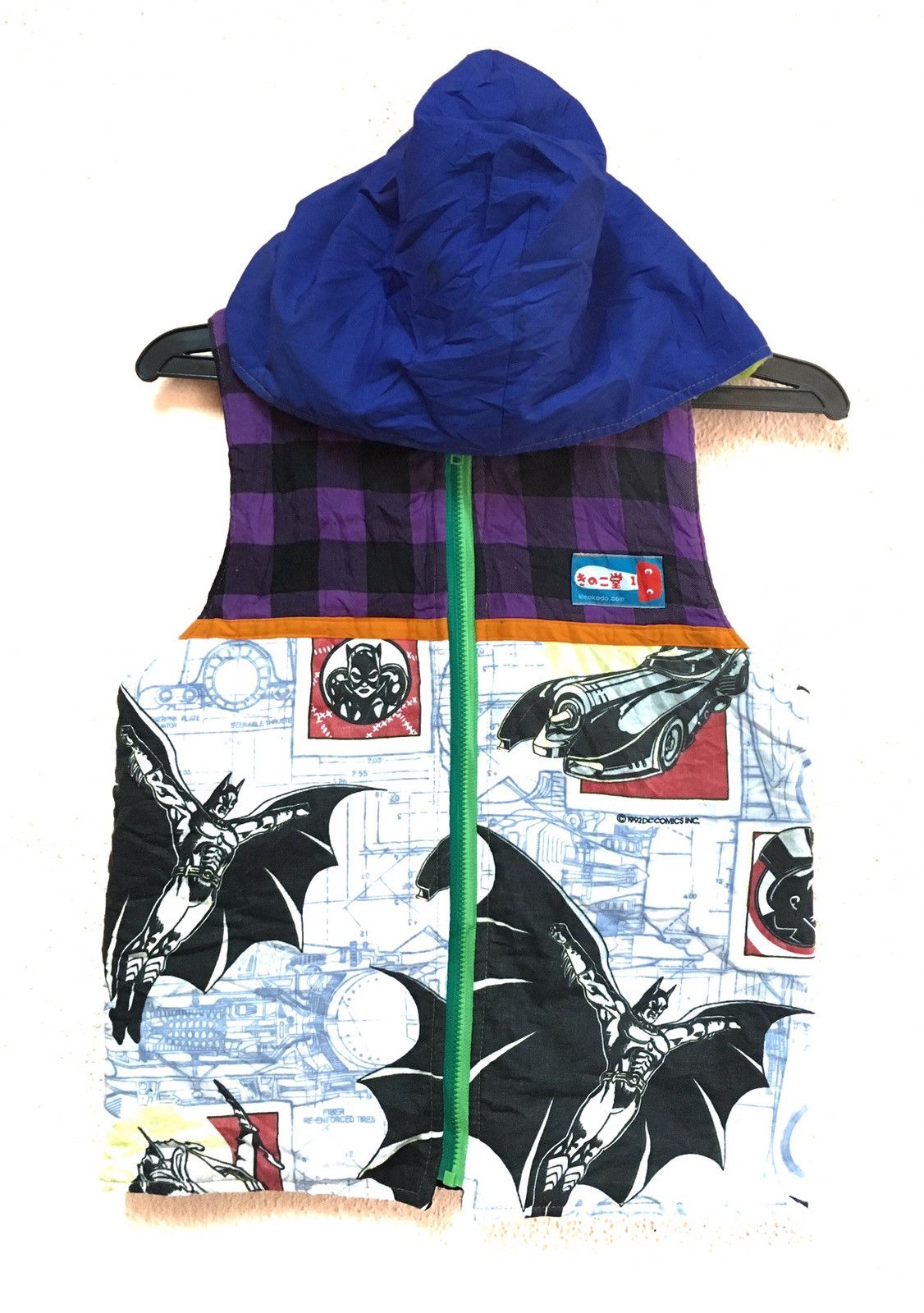 DC Comics × Vintage RARE Vintage Dc comic 1992 vest hoodie RARE Size US M / EU 48-50 / 2 - 1 Thumbnail