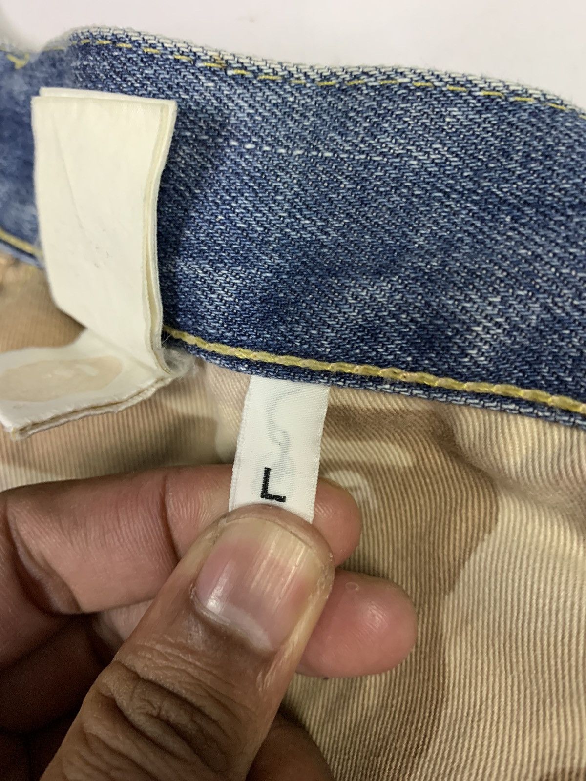 Bape VTG OG BAPE HEAD CAMO DENIM W36 Size US 36 / EU 52 - 9 Thumbnail