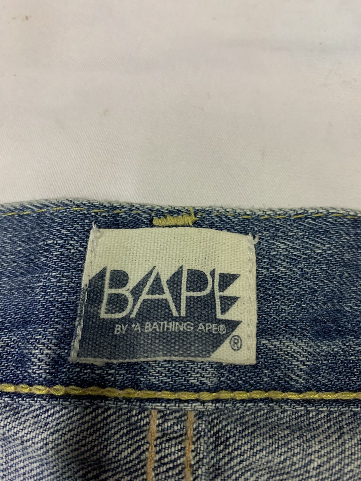 Bape VTG OG BAPE HEAD CAMO DENIM W36 Size US 36 / EU 52 - 13 Thumbnail