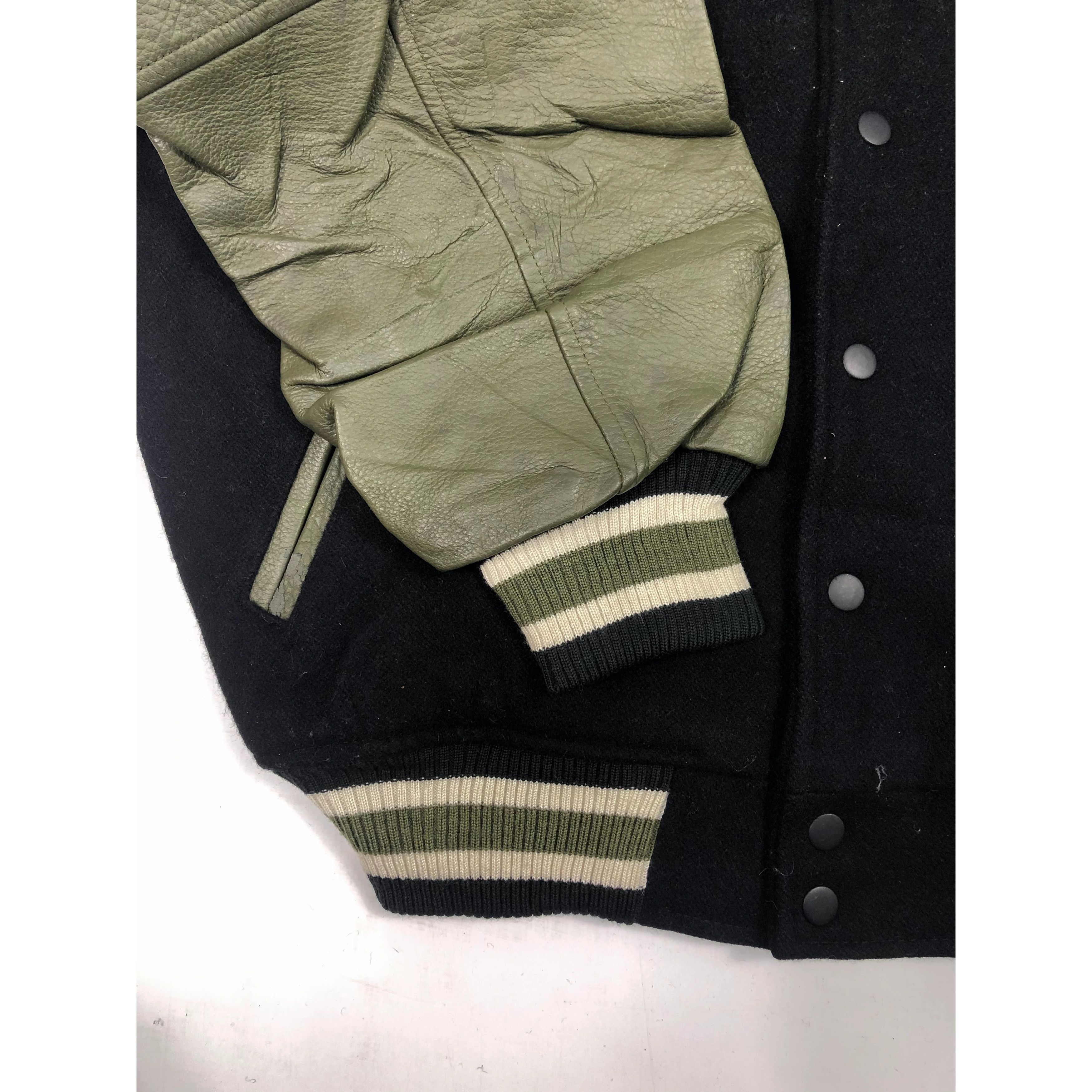 Japanese Brand × Vintage Vintage 90s Scuba Diving Patches Varsity Leather V0081 Size US M / EU 48-50 / 2 - 4 Thumbnail