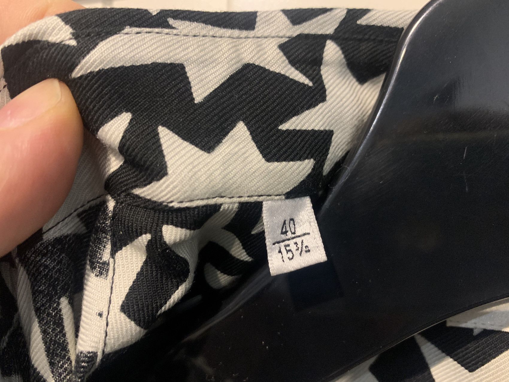 Saint Laurent Paris FW'16 Shirt Viscose Stars Print Size US M / EU 48-50 / 2 - 4 Thumbnail