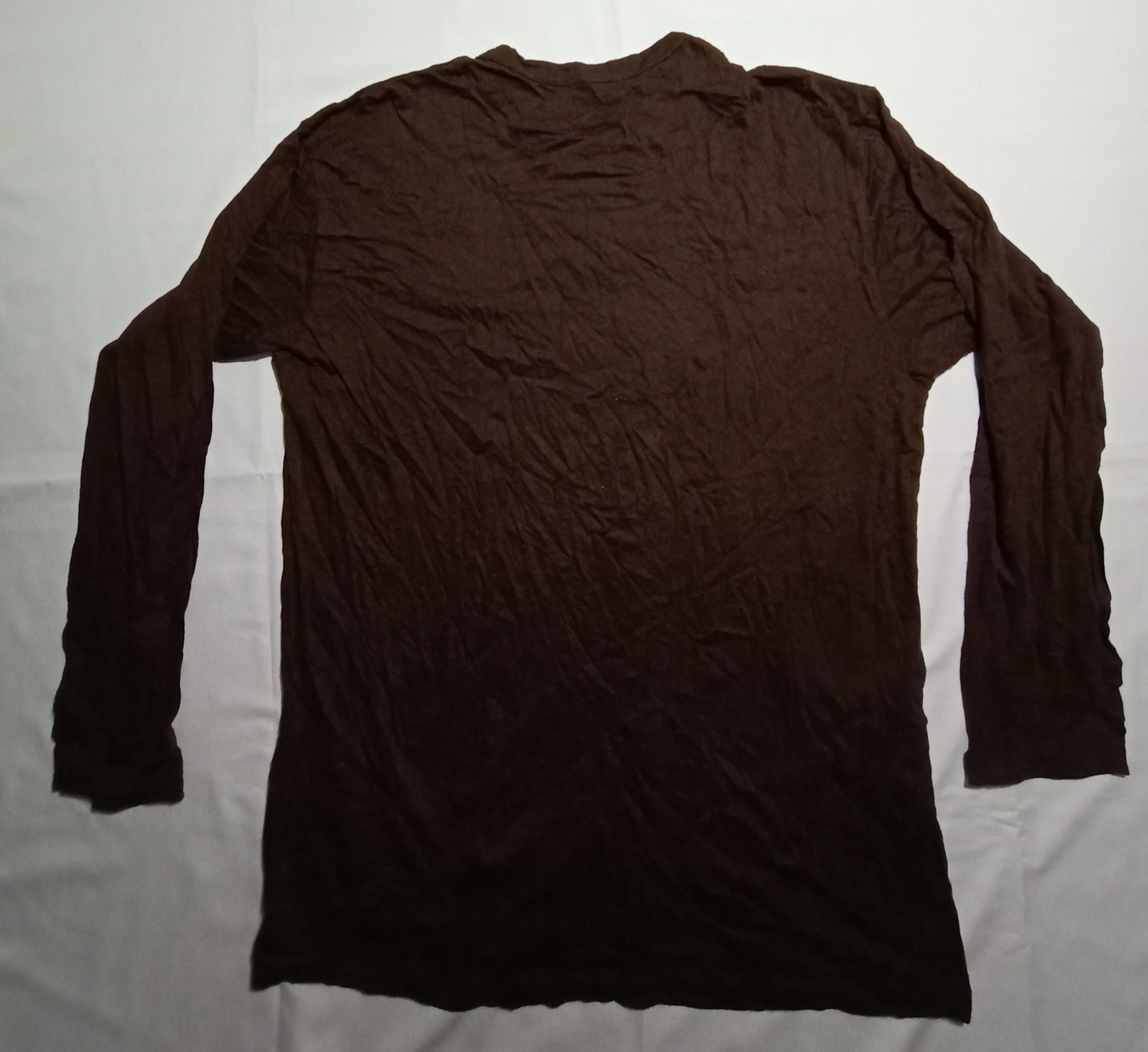 Japanese Brand Ys For Men Yamamoto Long Sleeve Tee Spell Out Size US M / EU 48-50 / 2 - 5 Thumbnail