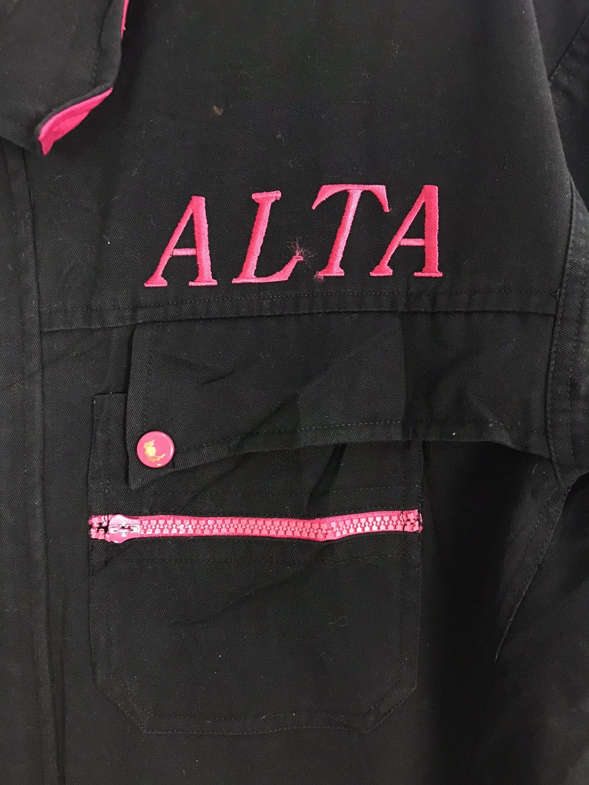 Japanese Brand × Vintage Euro Japan Alta Staff Coverall Khakis Workwear Carpenter Size US 38 / EU 54 - 3 Thumbnail
