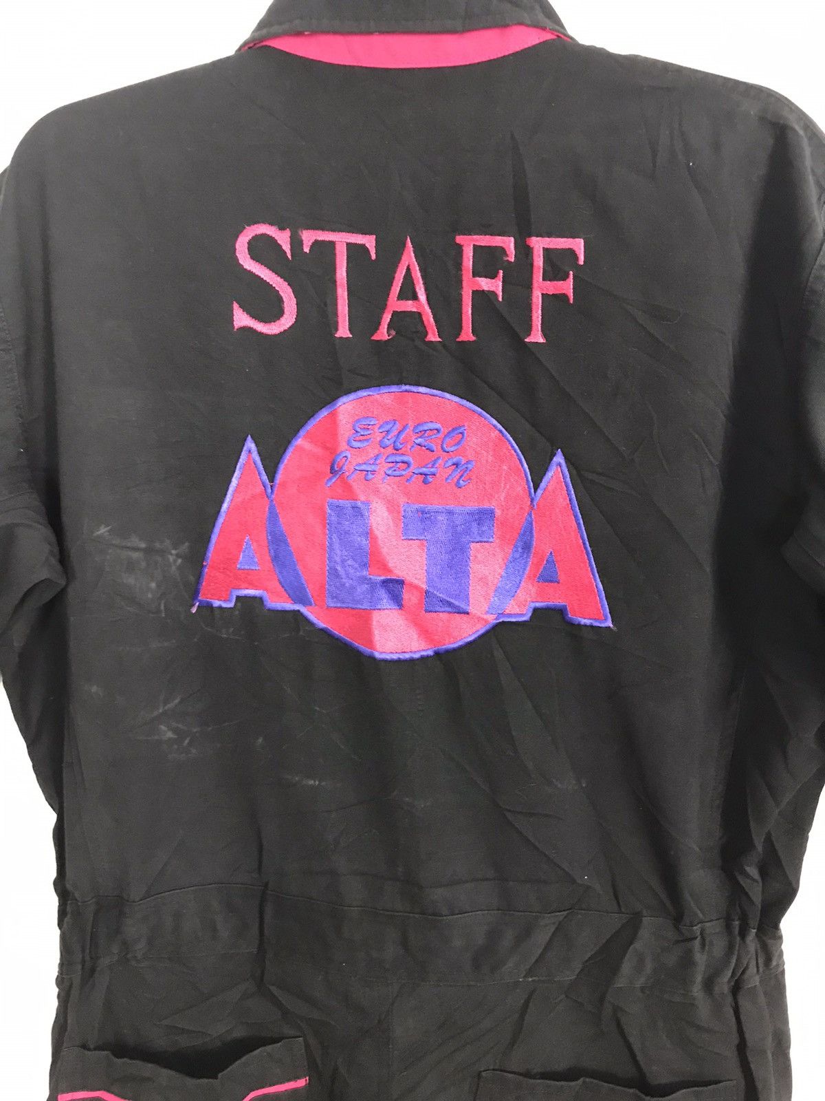 Japanese Brand × Vintage Euro Japan Alta Staff Coverall Khakis Workwear Carpenter Size US 38 / EU 54 - 4 Thumbnail
