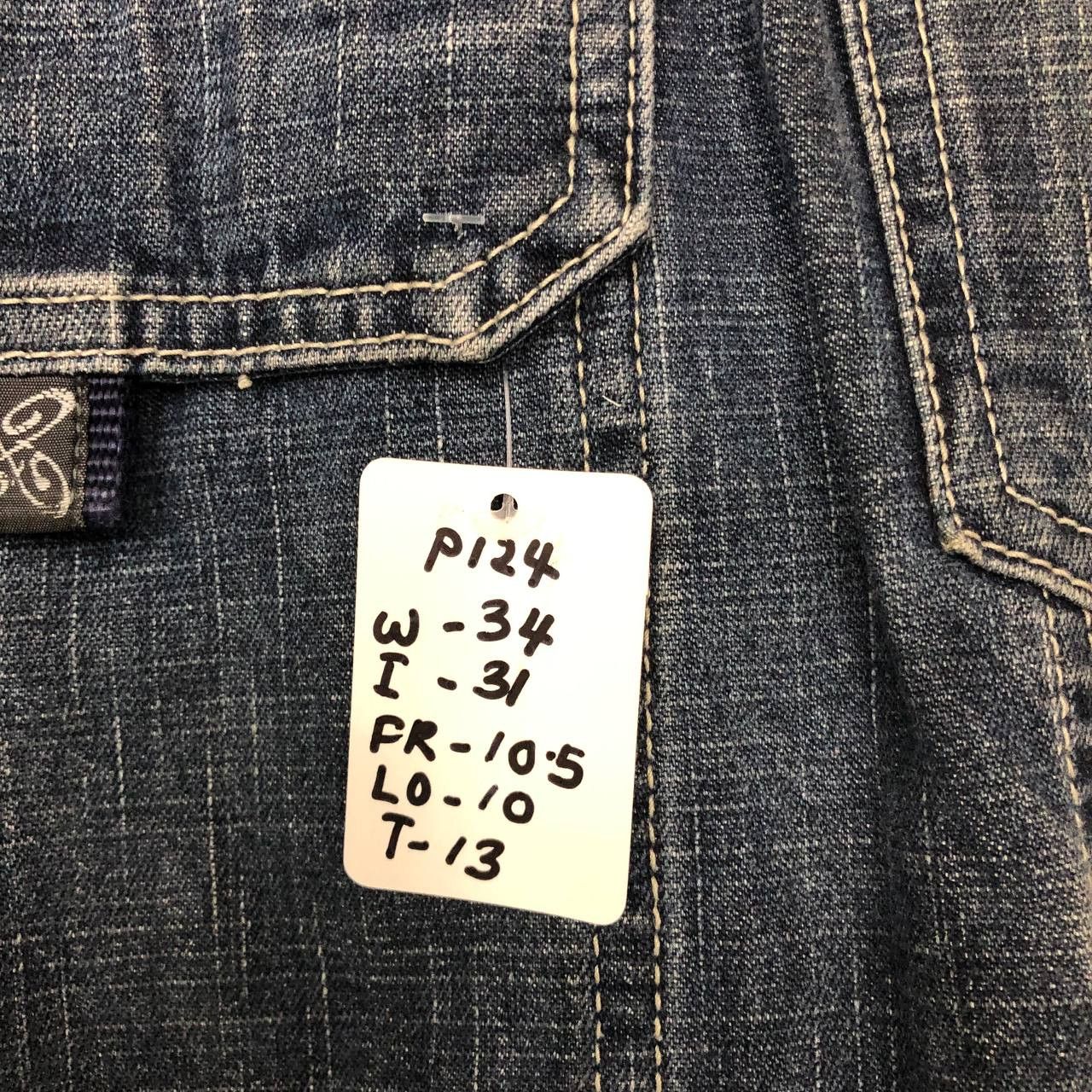 Japanese Brand P124 PIKO HAWAIIAN LONGBOARD BAGGY CARGO JEANS Size US 34 / EU 50 - 13 Thumbnail
