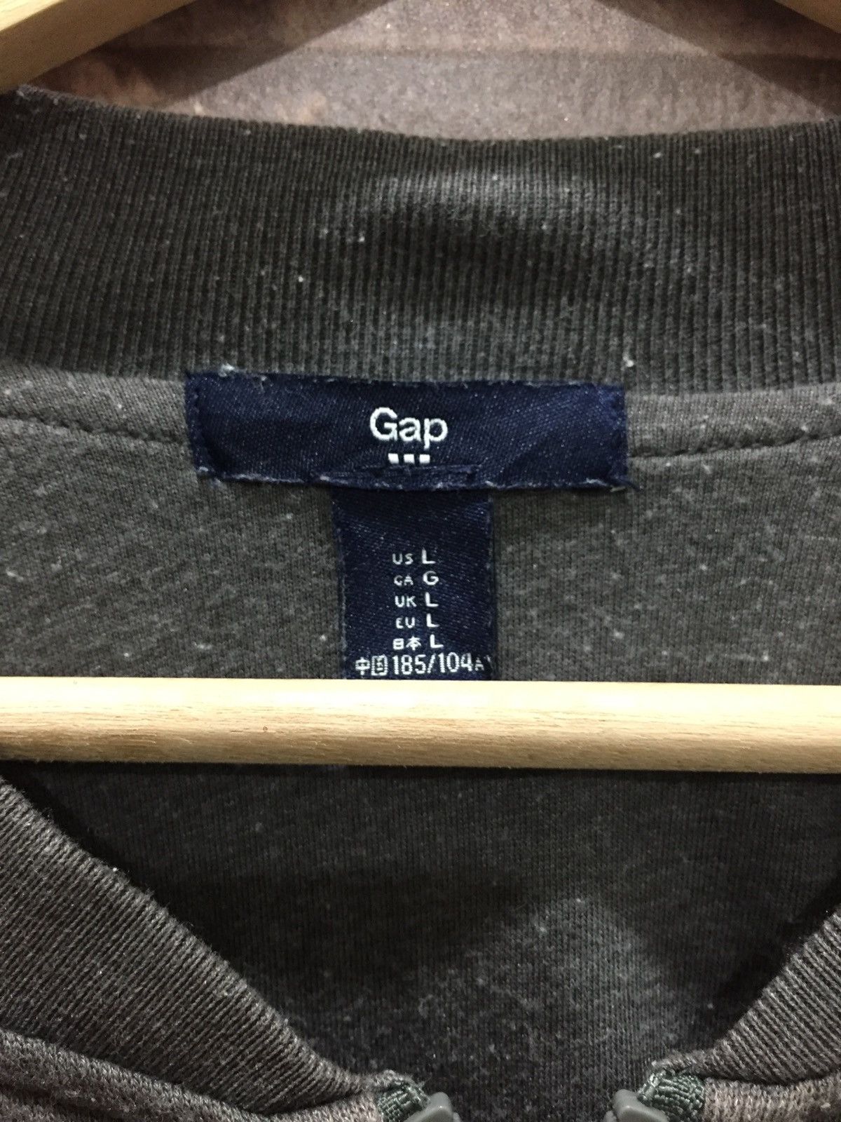 Gap Gap Zipper up embroidered logo #8-81 Size US L / EU 52-54 / 3 - 3 Thumbnail